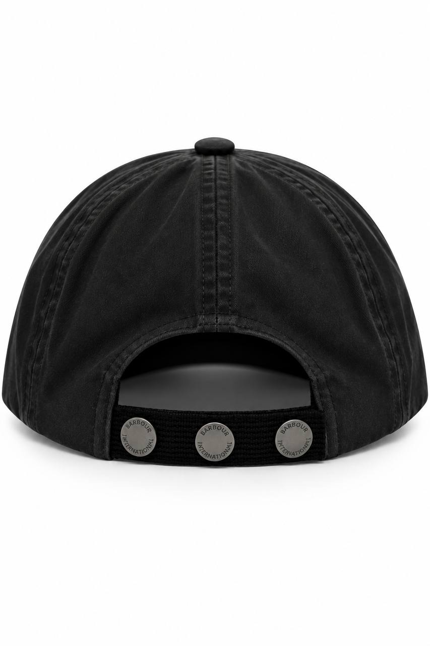Cappello Uomo in Cotone Cerato con Logo Frontale - De Matteo Uomo