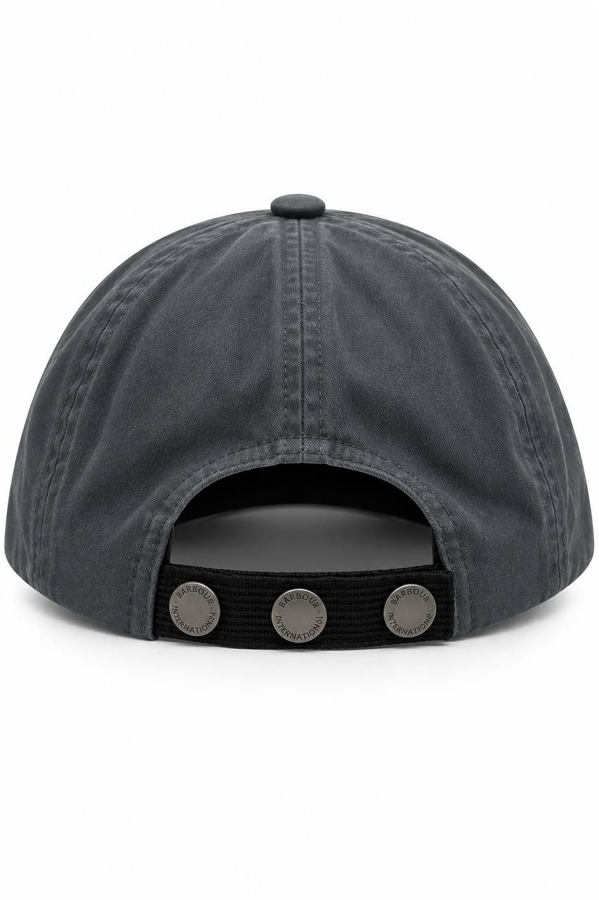 Cappello Uomo in Cotone Cerato con Logo Frontale - De Matteo Uomo