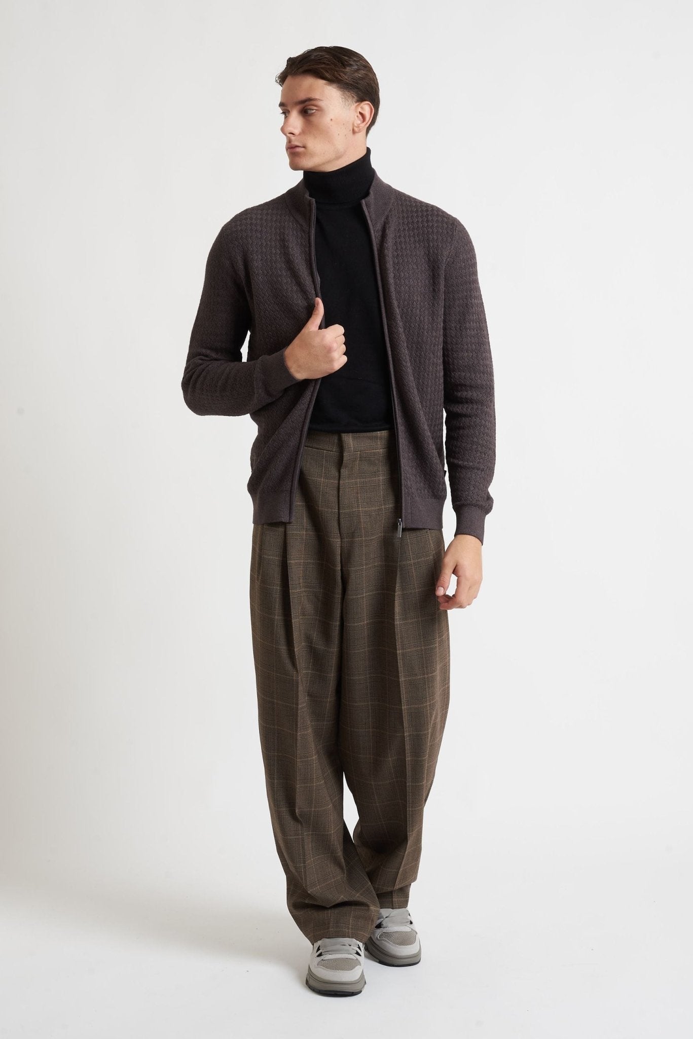 Cardigan BUGTTI con Fantasia nel Tessuto 85524D - De Matteo Uomo