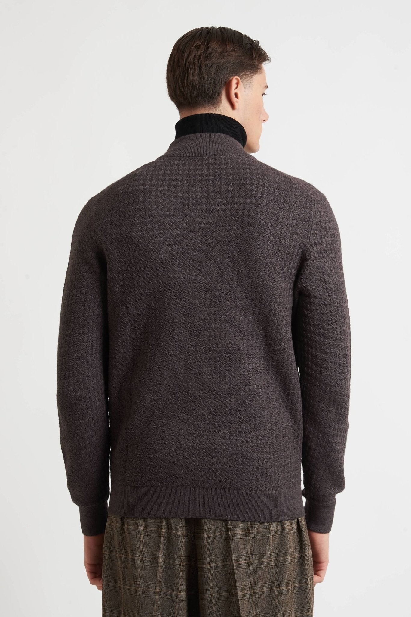 Cardigan BUGTTI con Fantasia nel Tessuto 85524D - De Matteo Uomo