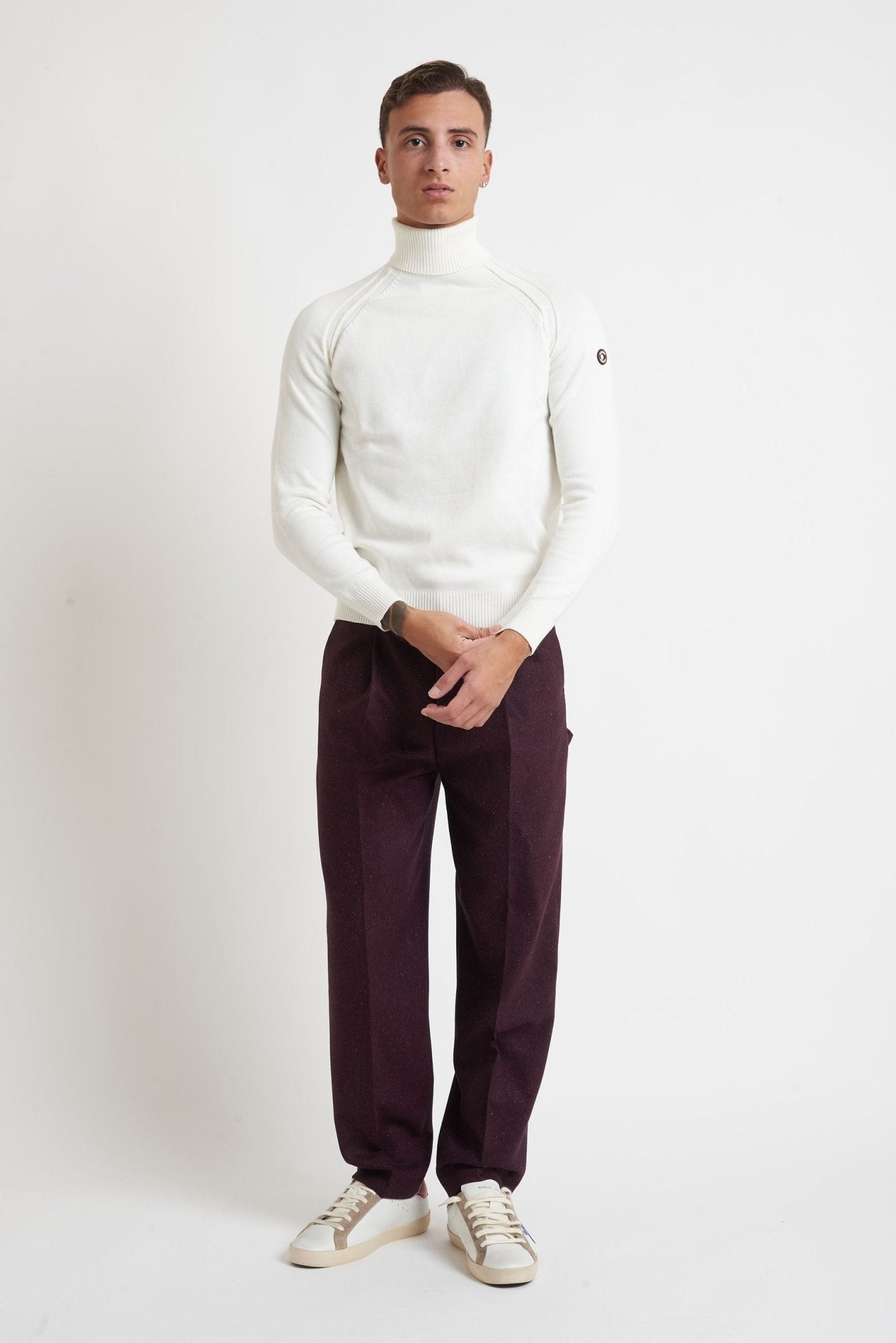 Dolcevita MARK UP Latte in Tessuto Tech Edition MK9900107 - De Matteo Uomo