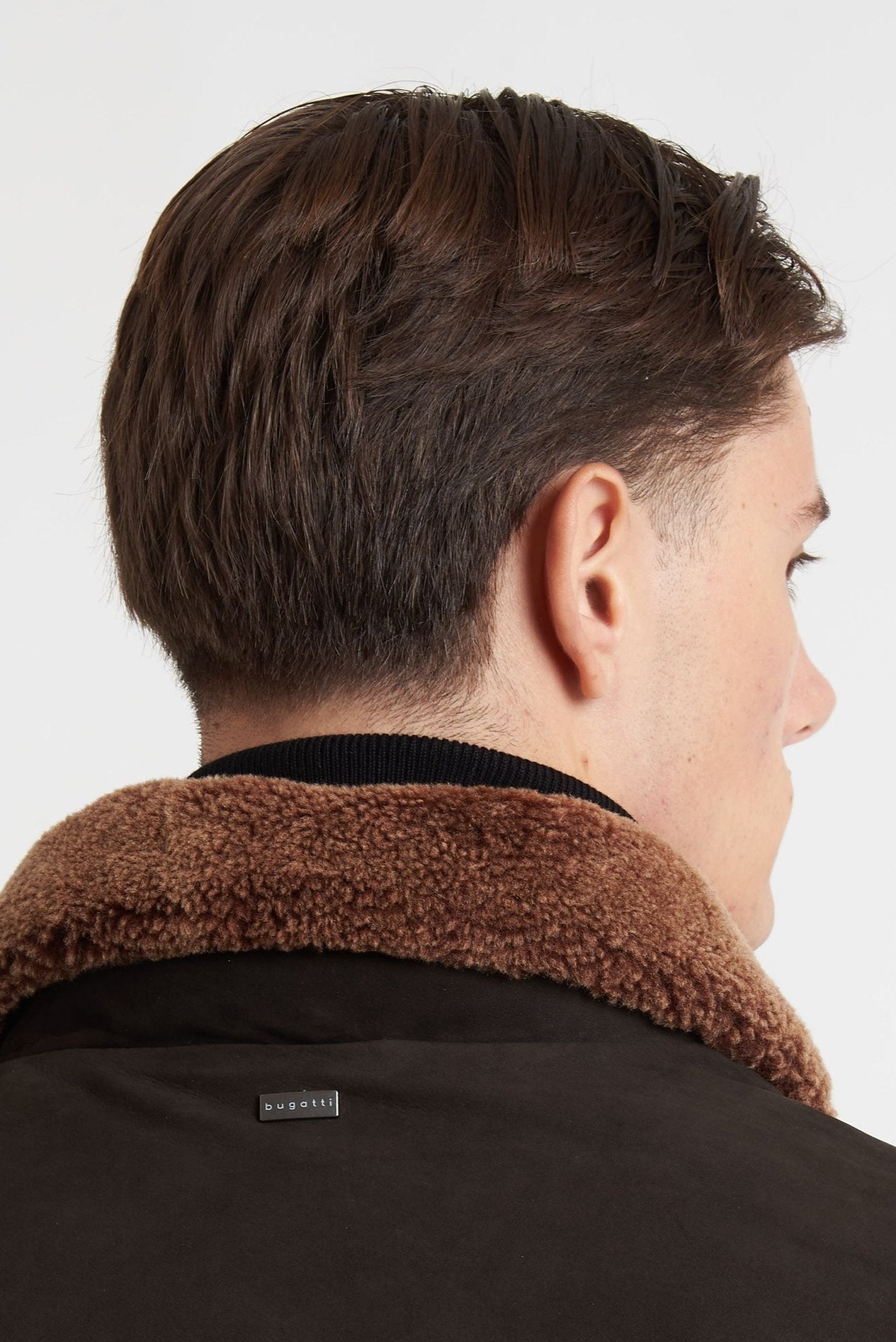 Giubbino BUGATTI in Vera Pelle Modello Biker 225105 - De Matteo Uomo