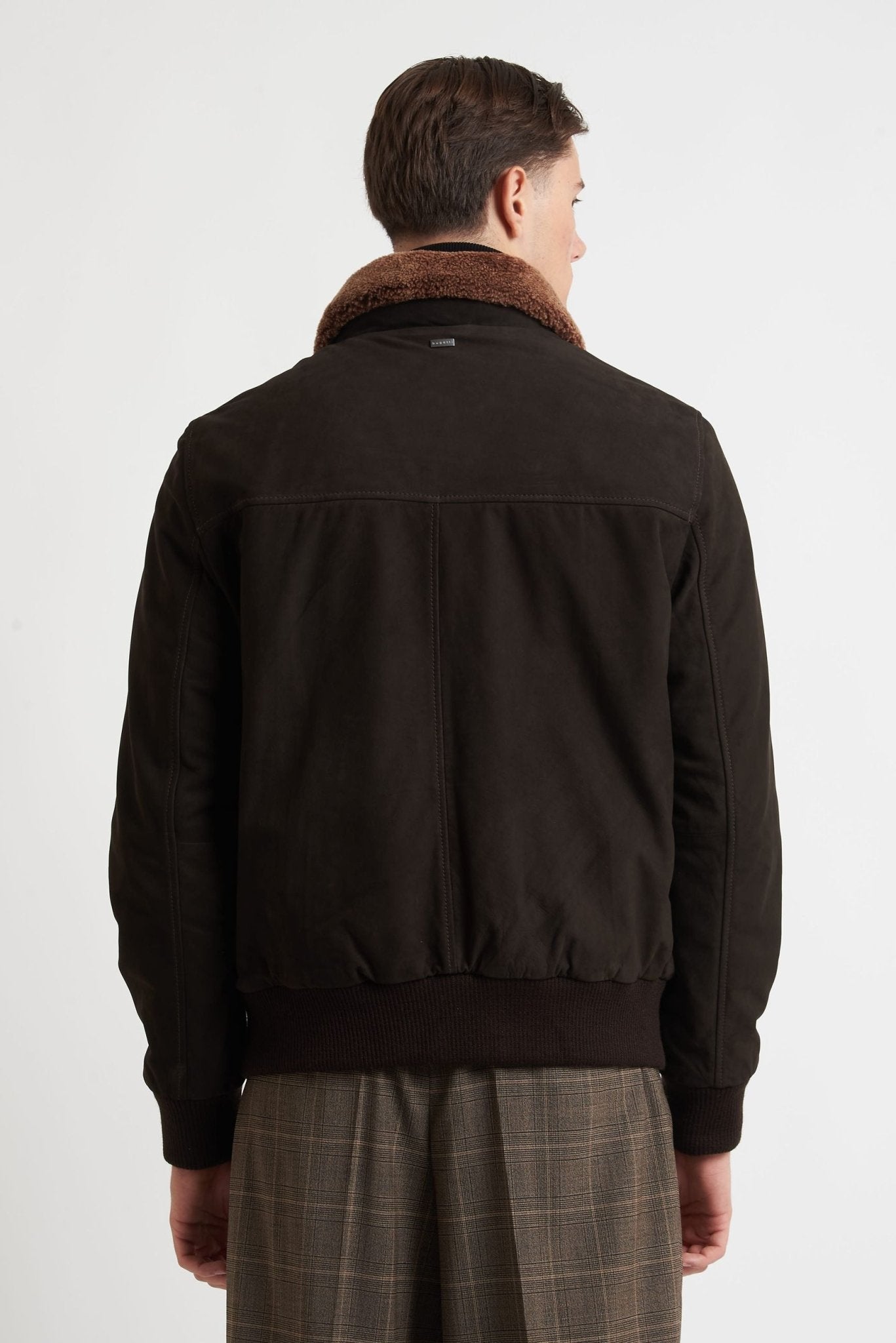 Giubbino BUGATTI in Vera Pelle Modello Biker 225105 - De Matteo Uomo