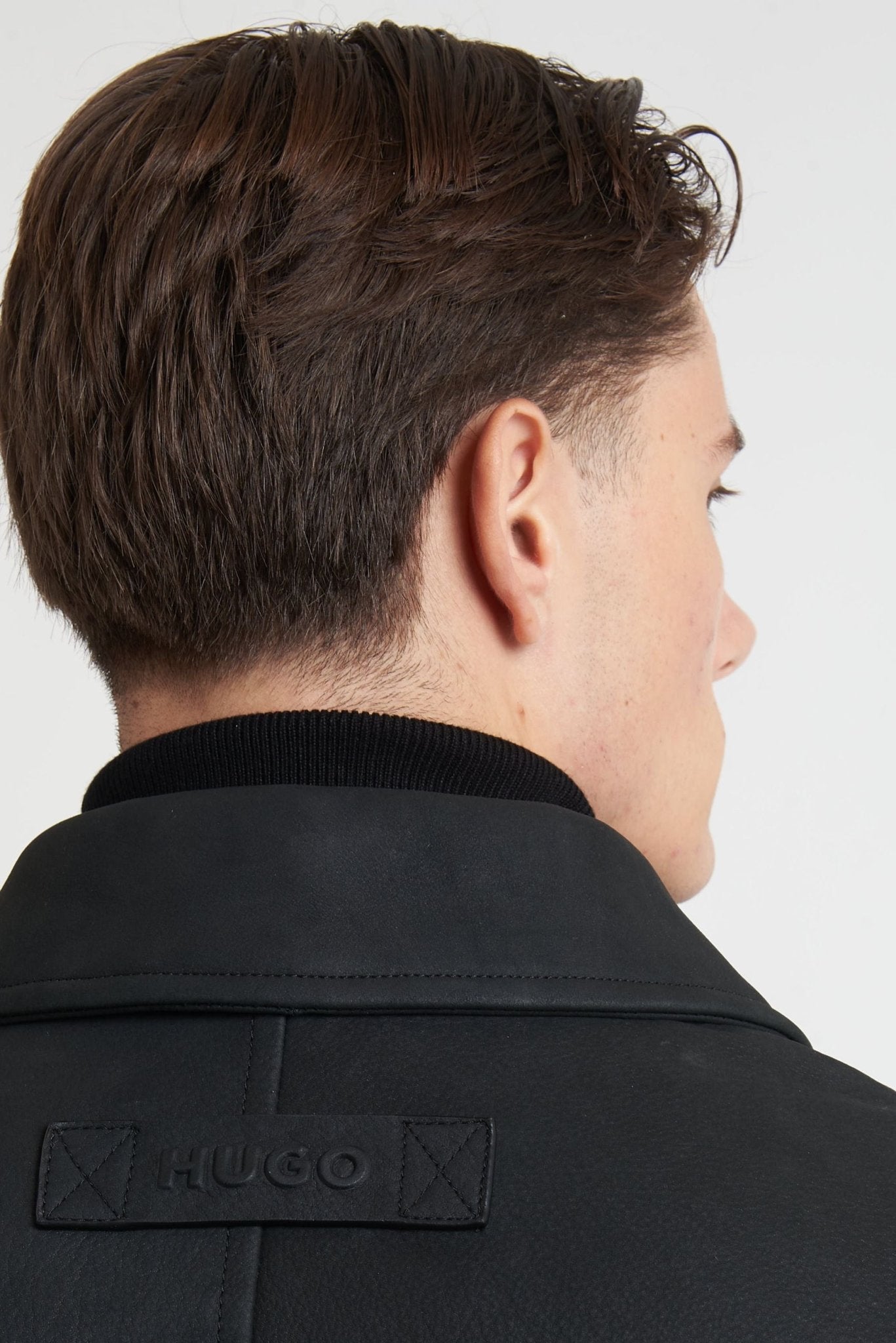 HUGO Bomber in Vera Pelle di Bufalo con Fintone Ricoperto MODELLO 9659 - De Matteo Uomo