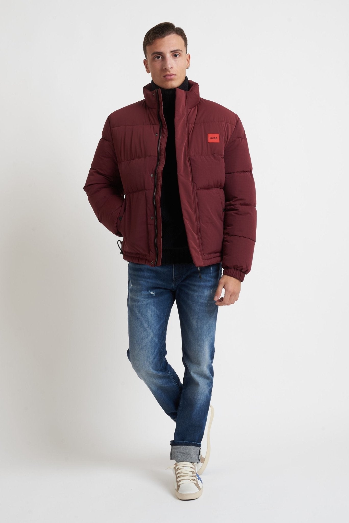 HUGO Giubbino con cerniera e bottoni modello 7887 - De Matteo Uomo