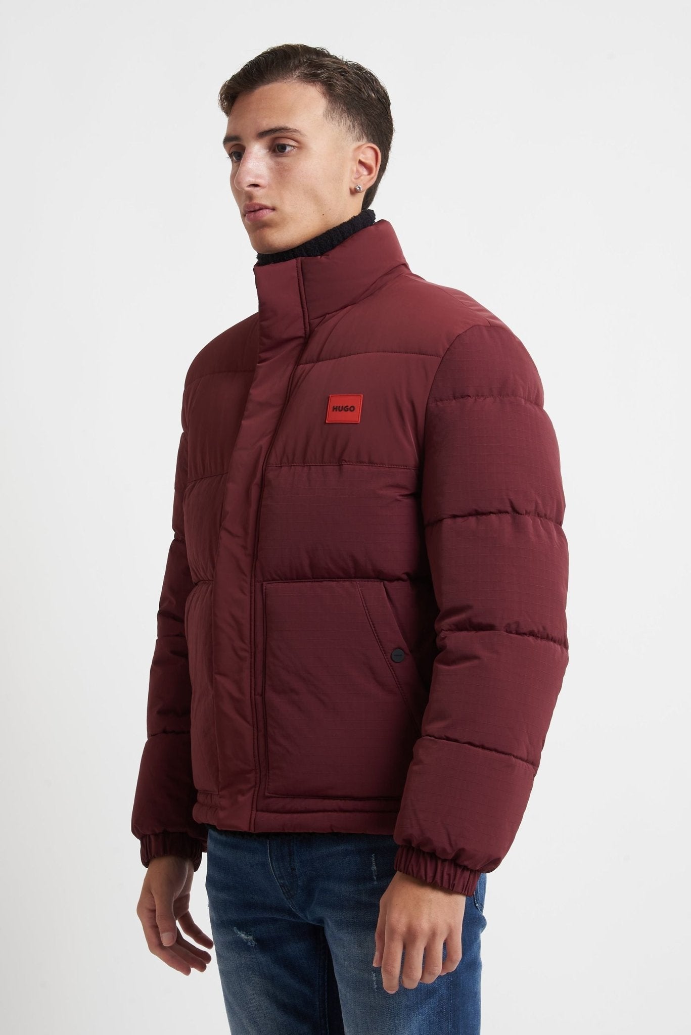 HUGO Giubbino con cerniera e bottoni modello 7887 - De Matteo Uomo