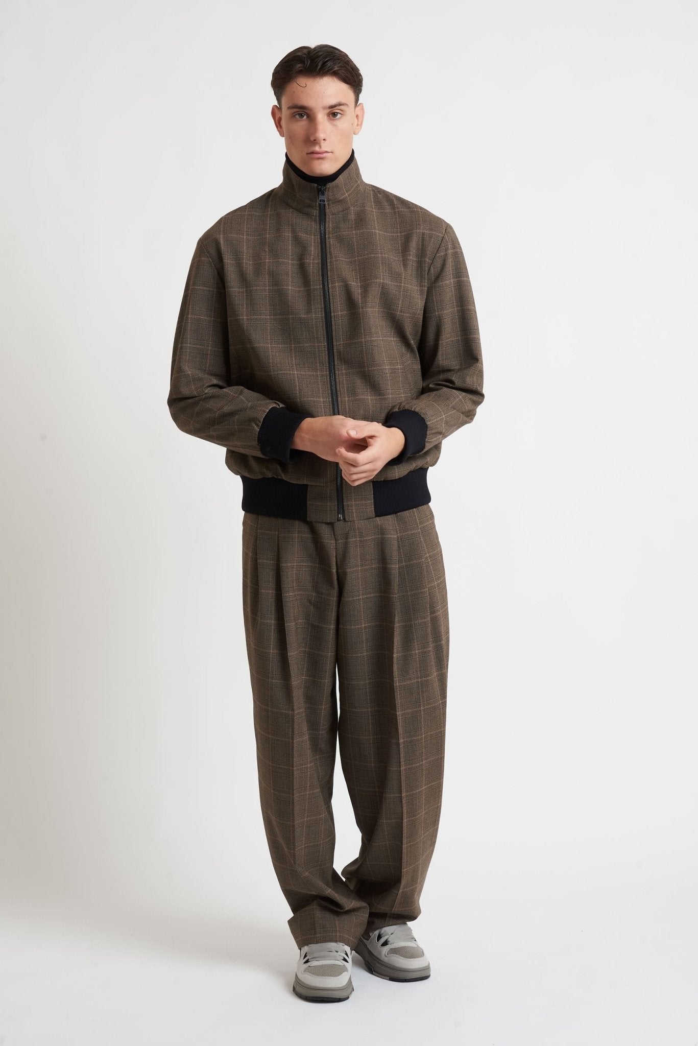 HUGO Uomo Overshirt con Chiusura a Cerniera modello 9036 - De Matteo Uomo