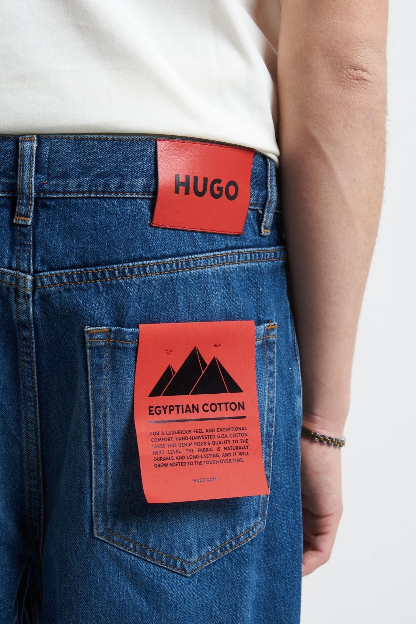Jeans 5 Tasche in Cotone Lavaggio Basic - De Matteo Uomo