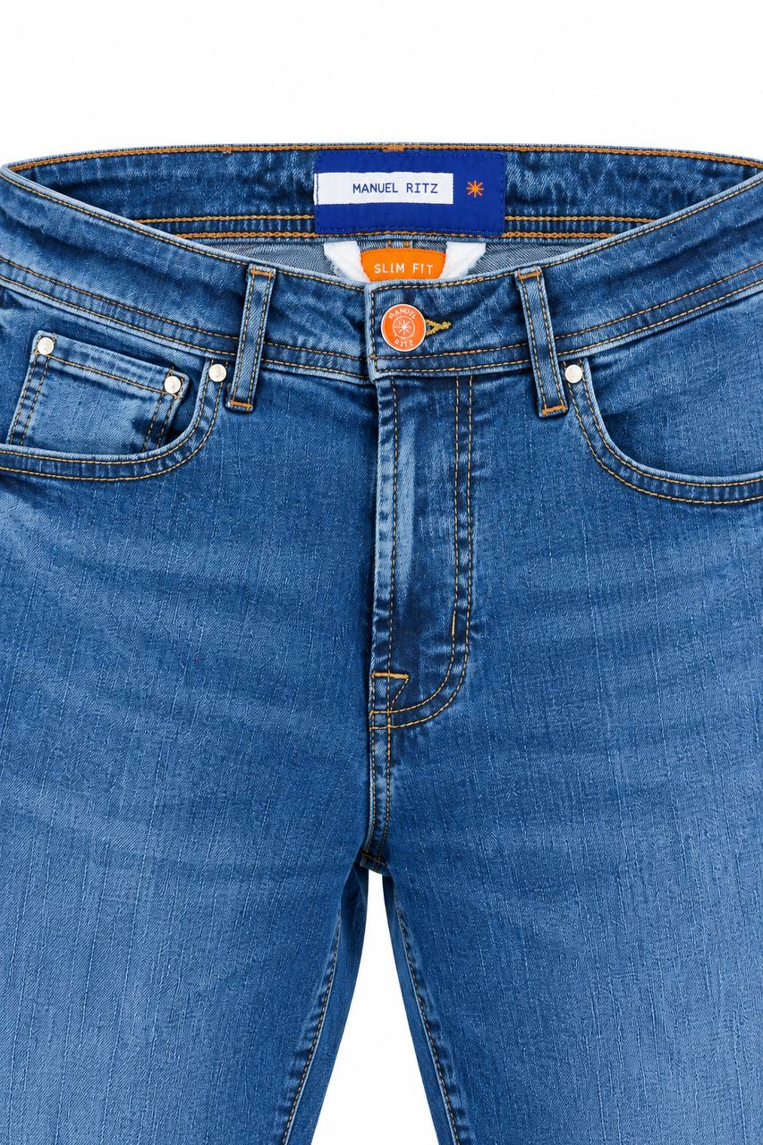 Jeans Uomo Regular Fit 5 Tasche - De Matteo Uomo