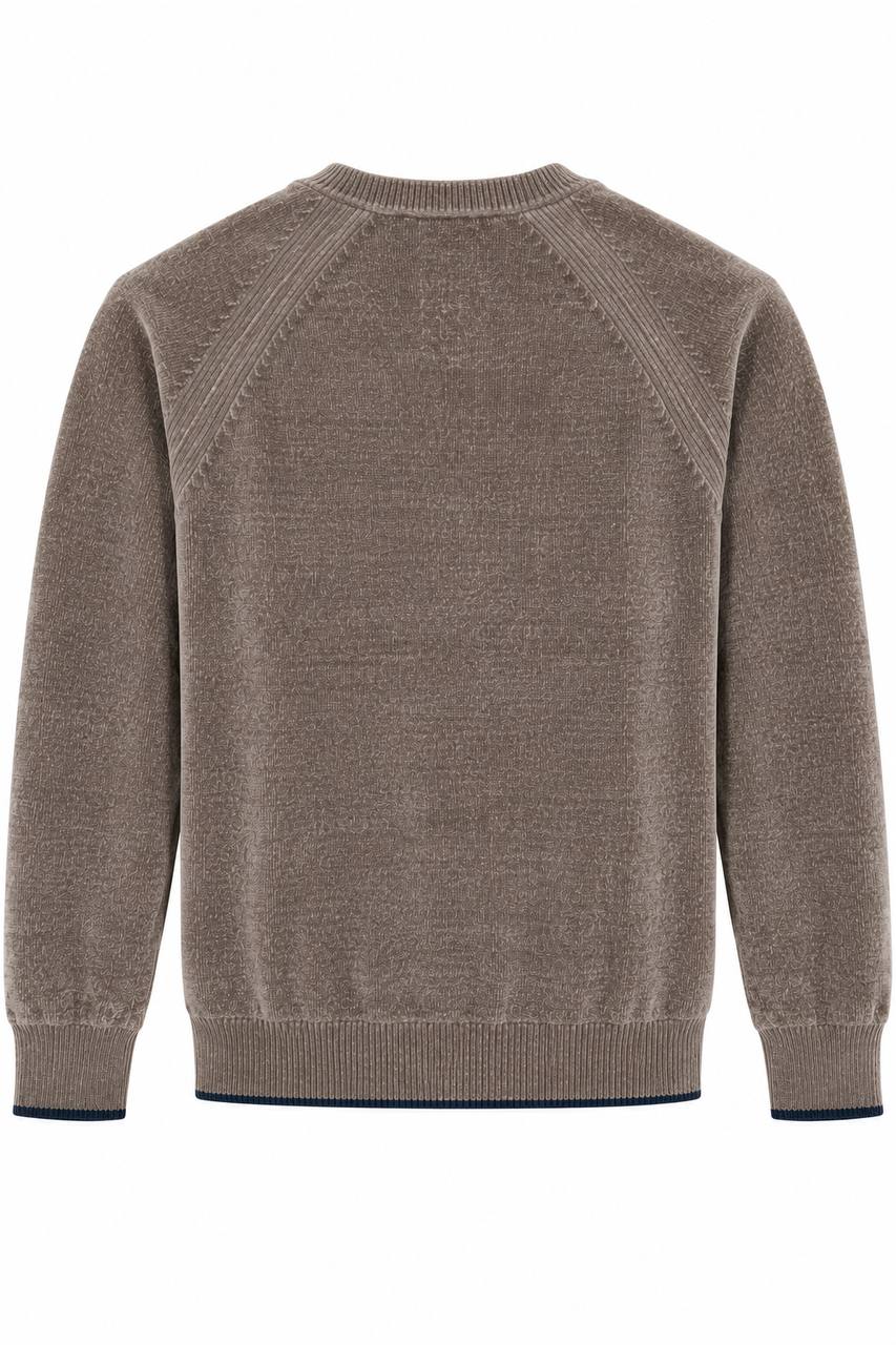 Maglia Basic in Ciniglia con Manica Raglan - De Matteo Uomo
