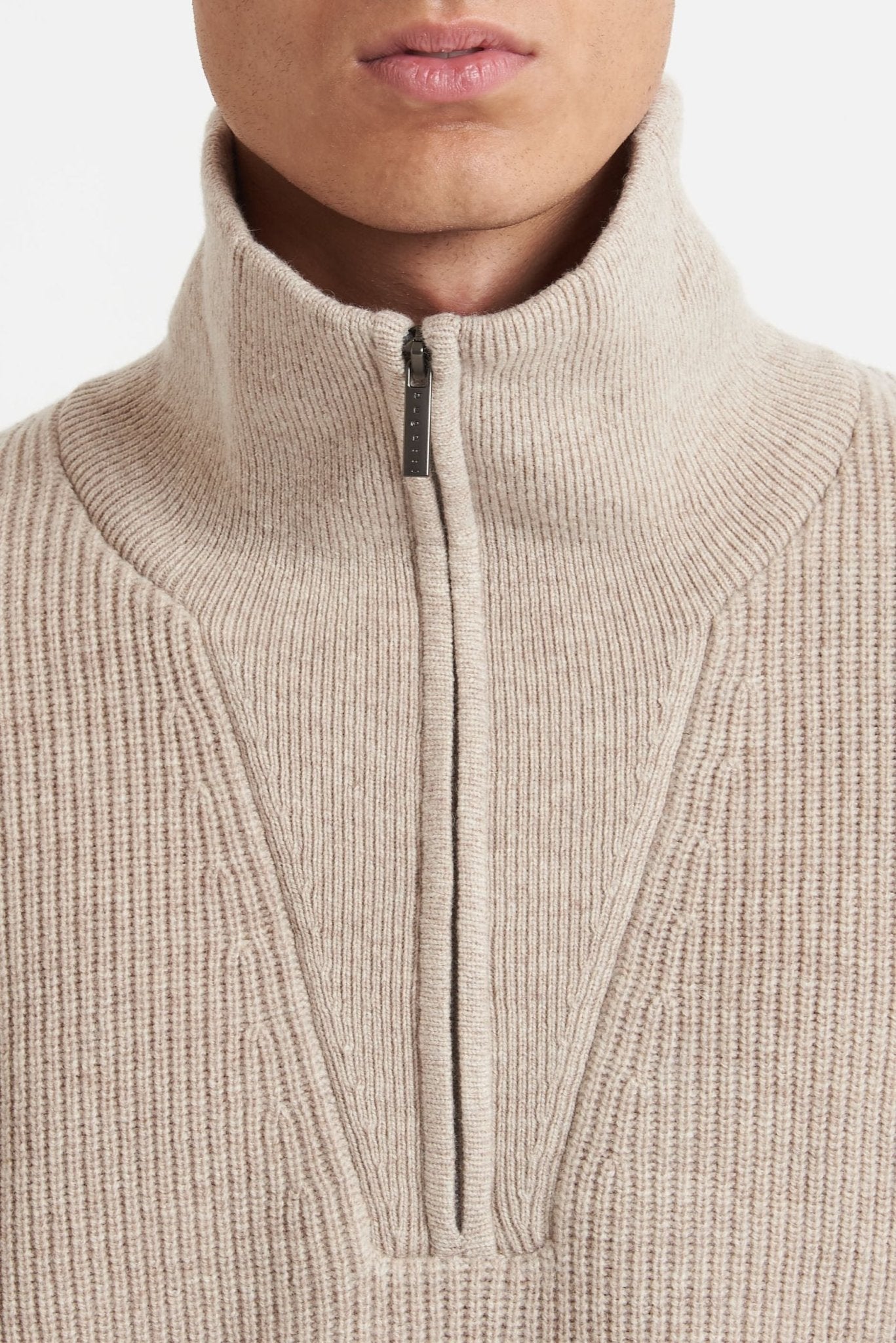 Maglia BUGATTI con Mezza Zip e Collo Lungo 85566D - De Matteo Uomo