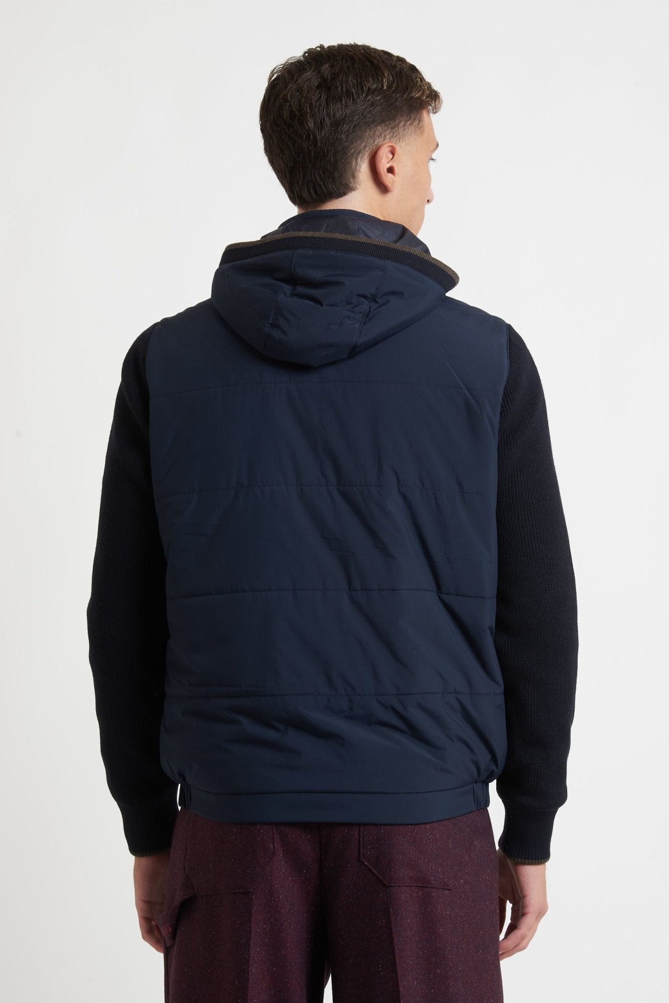 Maglia Giubbino BUGATTI con Cappuccio Removibile 85559d - De Matteo Uomo