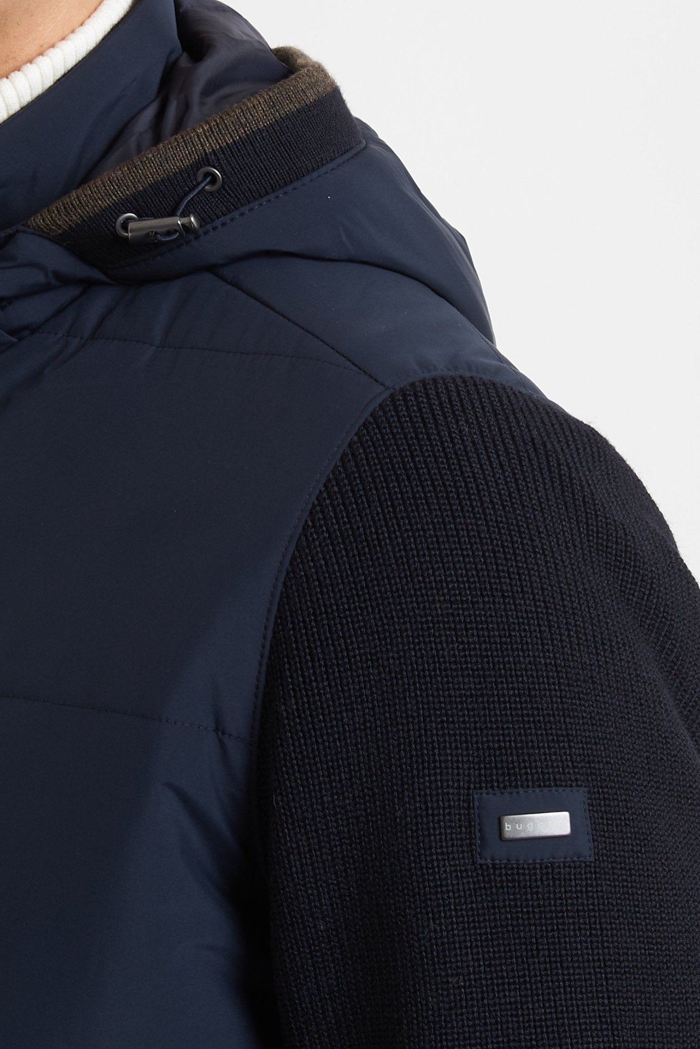 Maglia Giubbino BUGATTI con Cappuccio Removibile 85559d - De Matteo Uomo