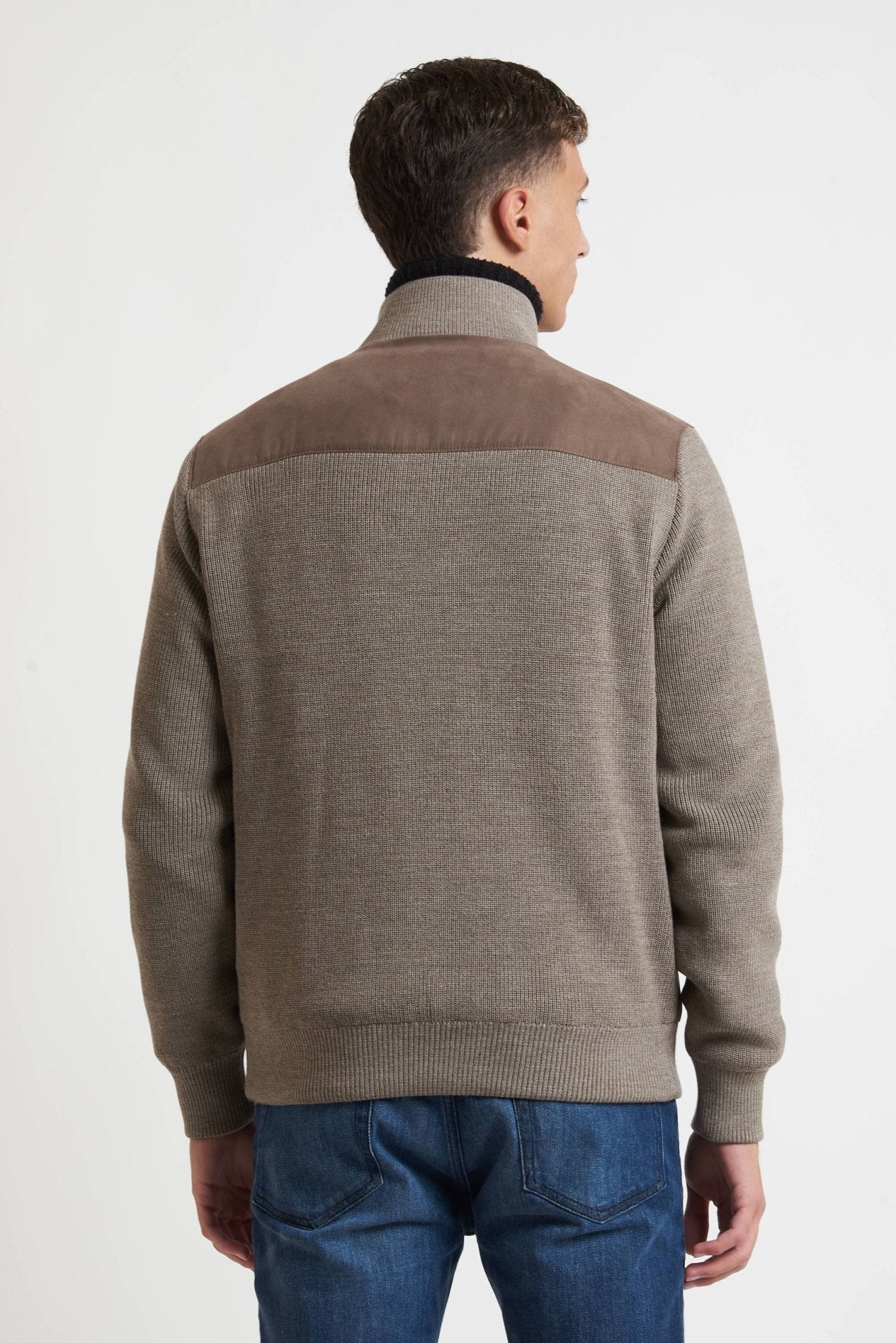 Maglia Giubbino BUGATTI con Collo Alto e Chiusura a Cerniera 85553D - De Matteo Uomo