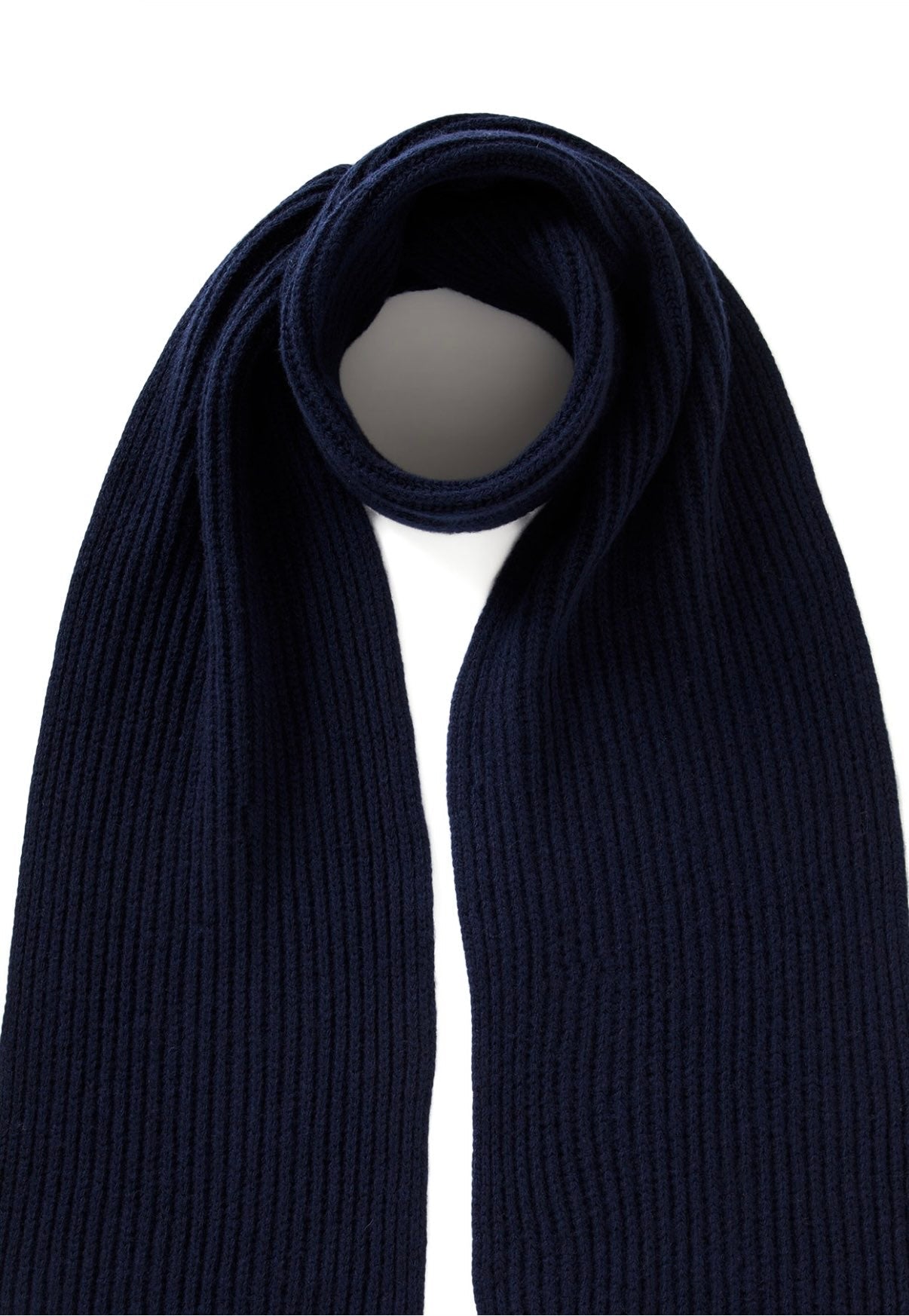 Mark Up Sciarpa Basic a Coste in Misto Acrilico e Nylon - De Matteo Uomo