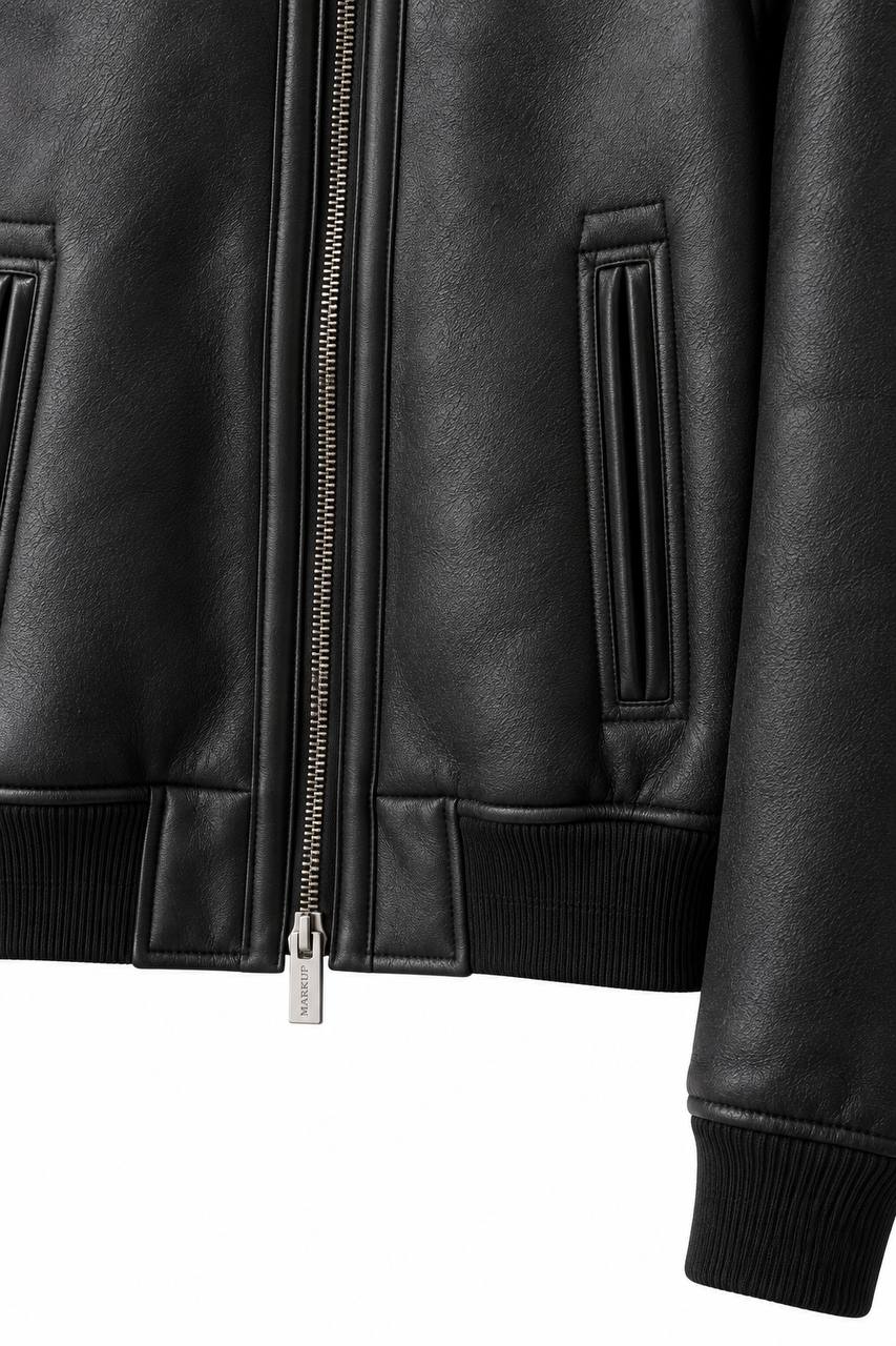 Montone Aviatore Uomo con Tasche a Filo ed Elastico - De Matteo Uomo