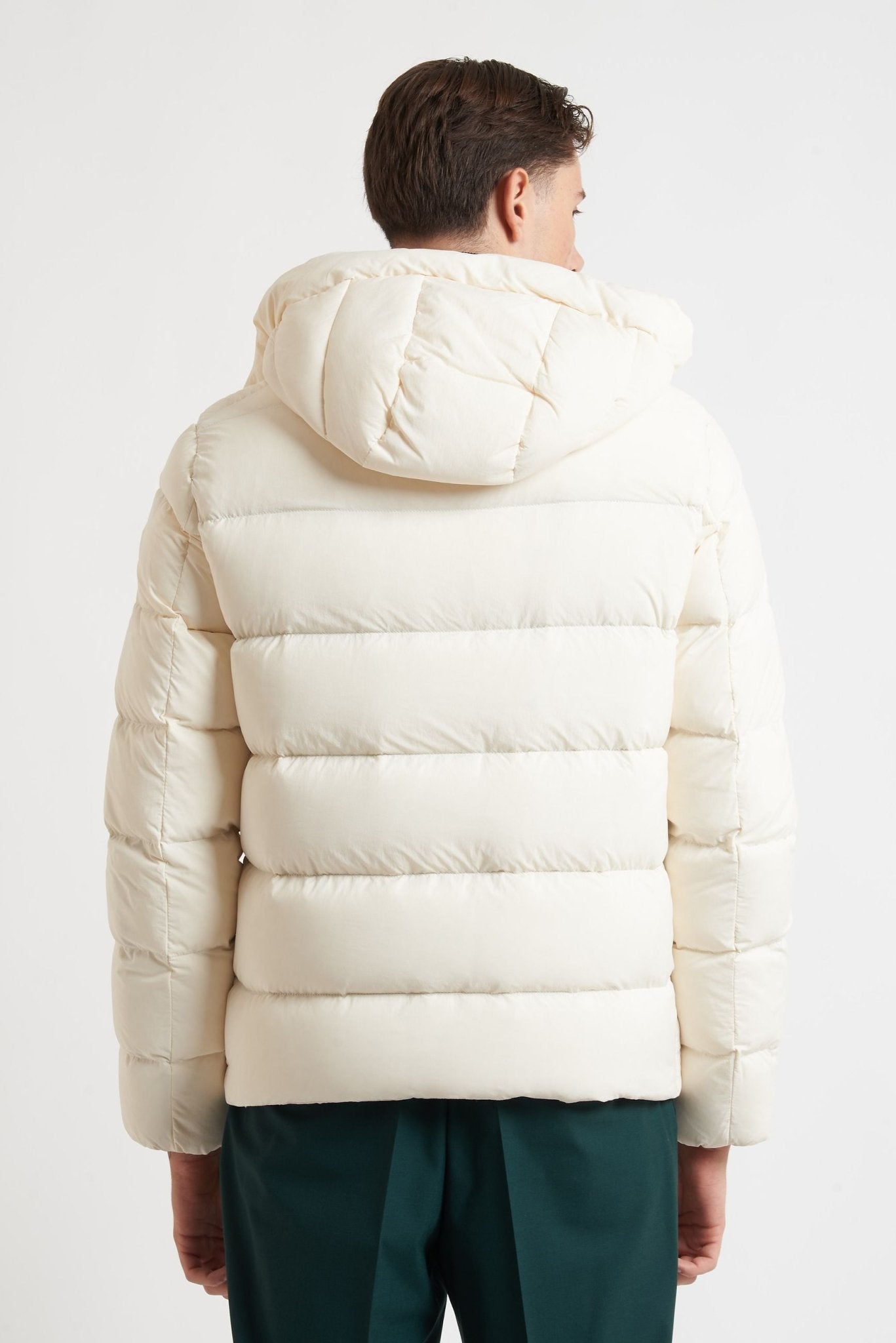 OOSY Sirius Piumino Imbottito in Nylon Vera Piuma modello sy94403 - De Matteo Uomo