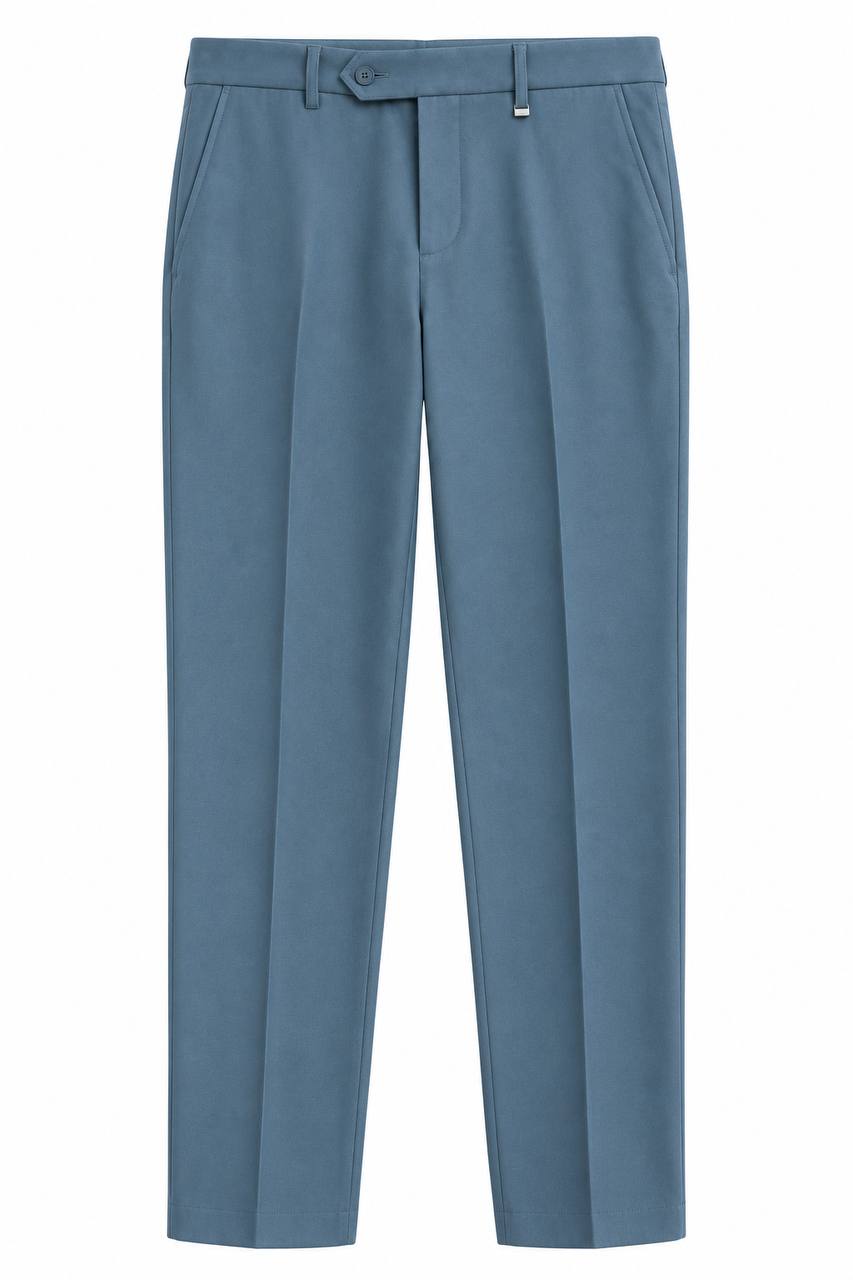 Pantalone Uomo Coordinato Basic in Lana - De Matteo Uomo