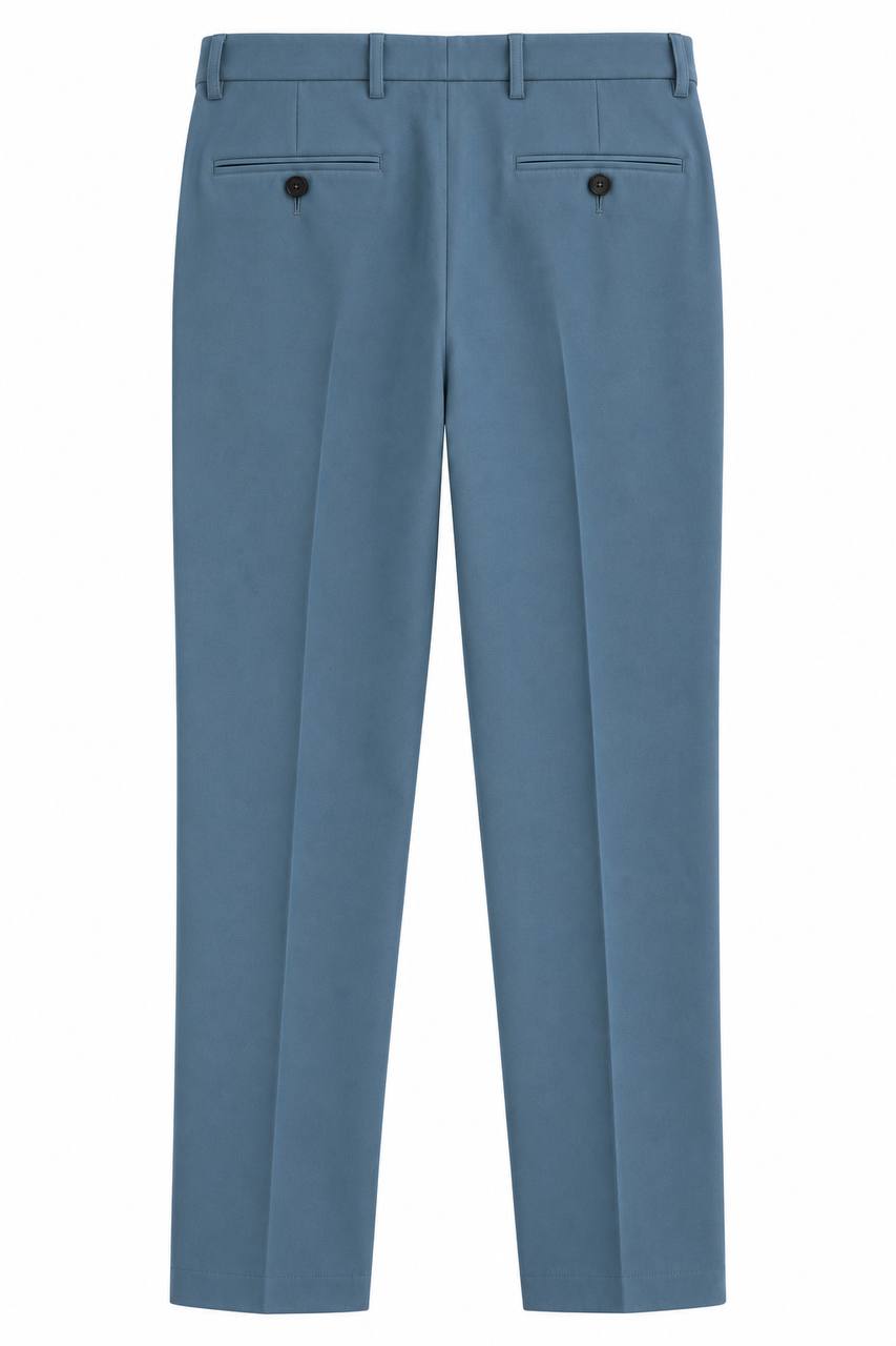 Pantalone Uomo Coordinato Basic in Lana - De Matteo Uomo