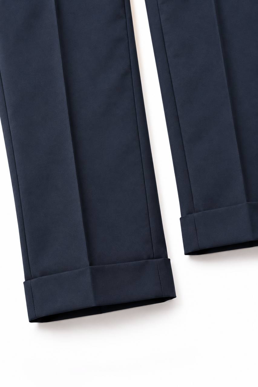 Pantalone Uomo in Lana con Una Pinces - De Matteo Uomo