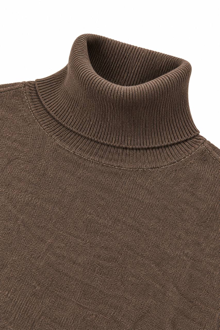 Maglia Uomo Girocollo Basic con Trama nel Tessuto