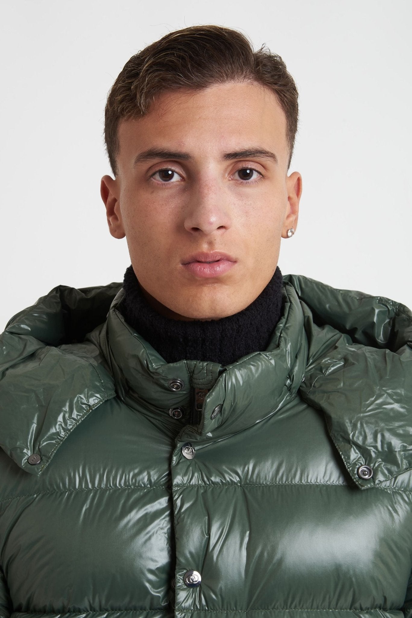 Piumino OOSY Imbottito in Nylon Vera Piuma lucido sy94407 - De Matteo Uomo