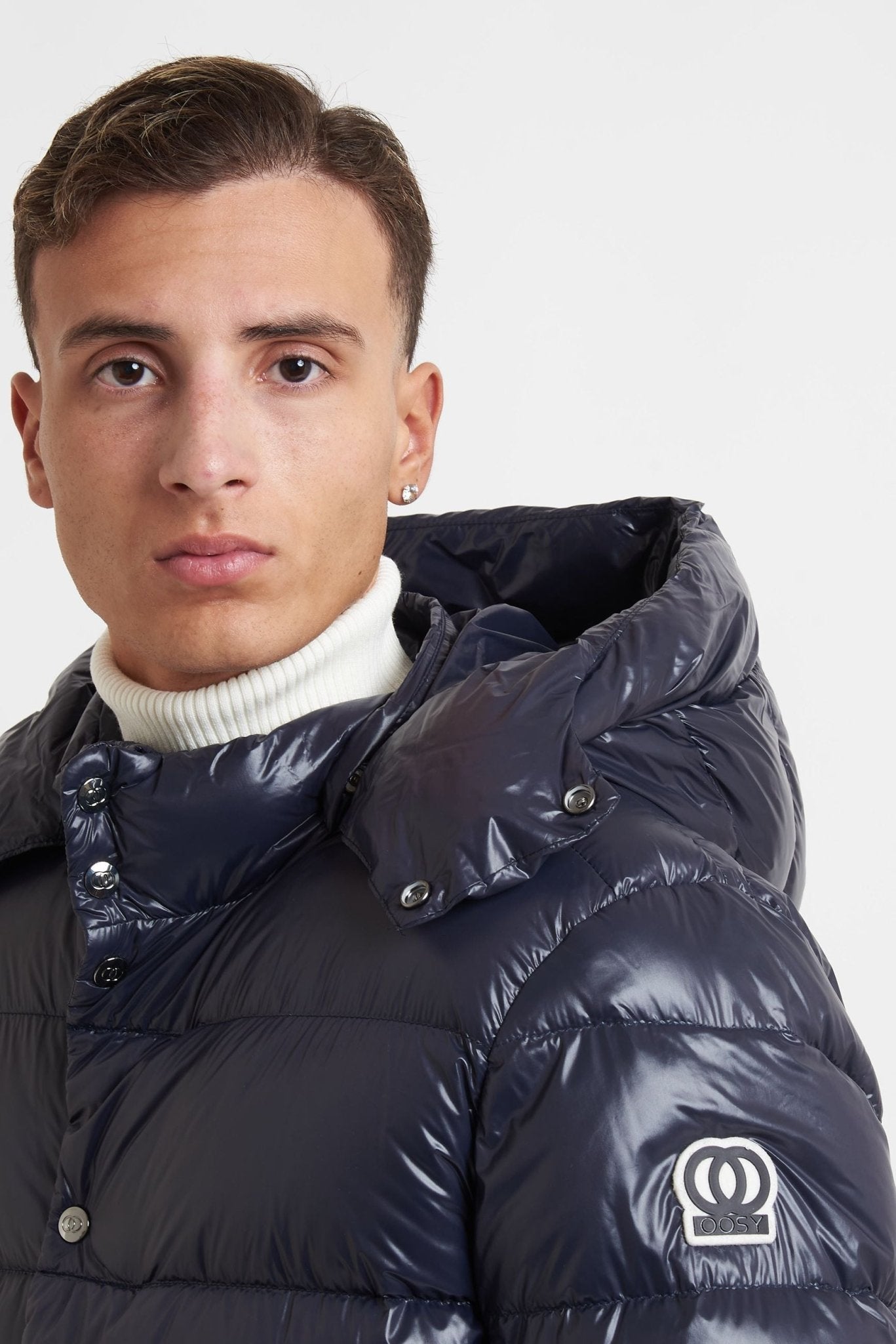 Piumino OOSY Imbottito in Nylon Vera Piuma lucido sy94407 - De Matteo Uomo