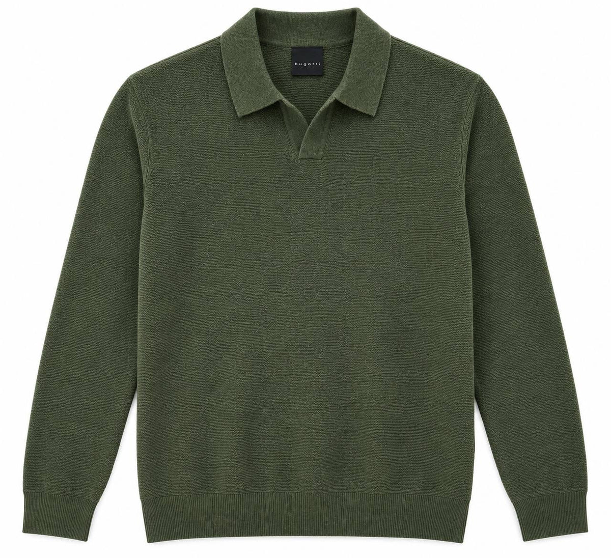 Polo Basic Uomo Verde in Lana - De Matteo Uomo