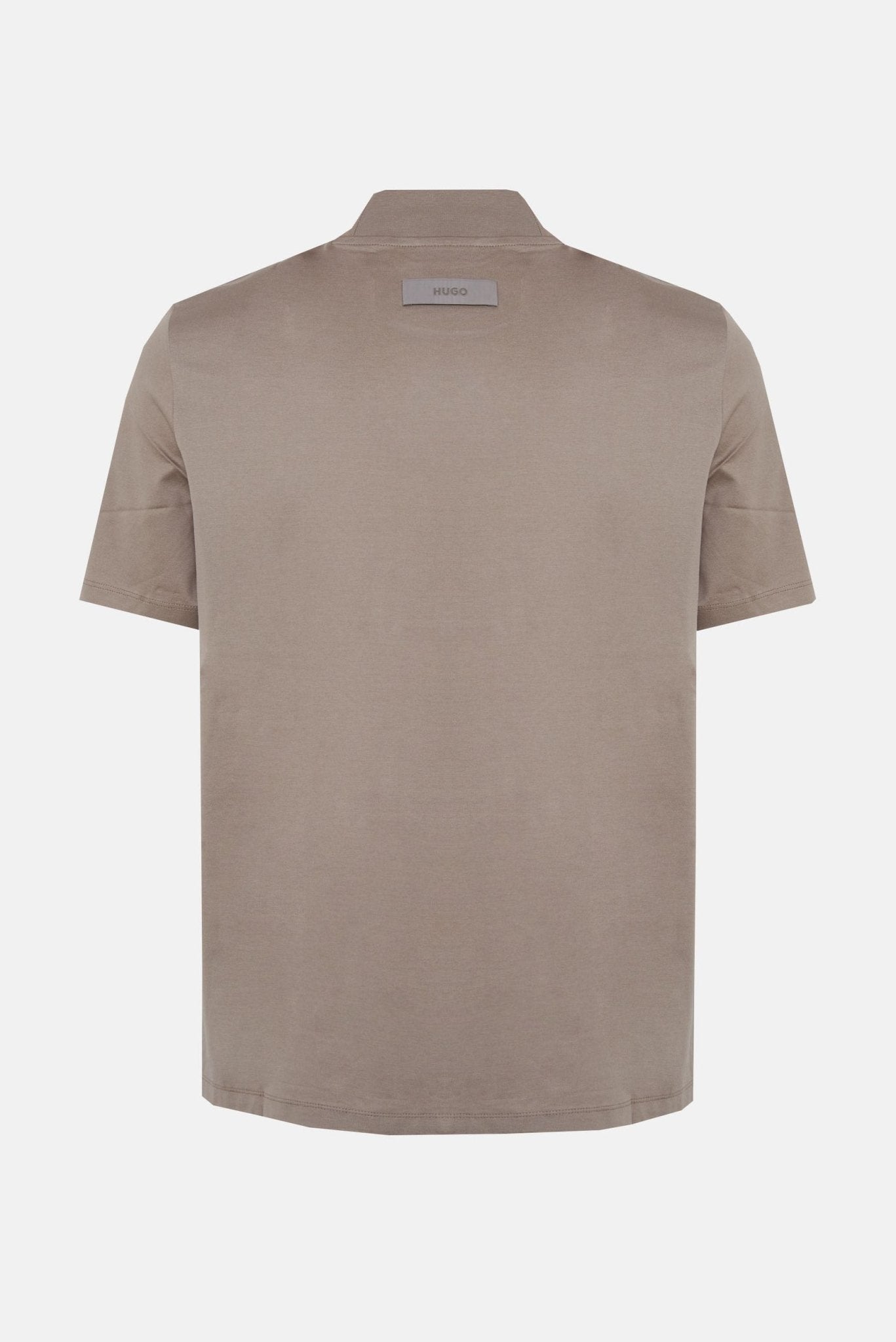 T-shirt Basic con Mezzocollo in Cotone 2968 - De Matteo Uomo