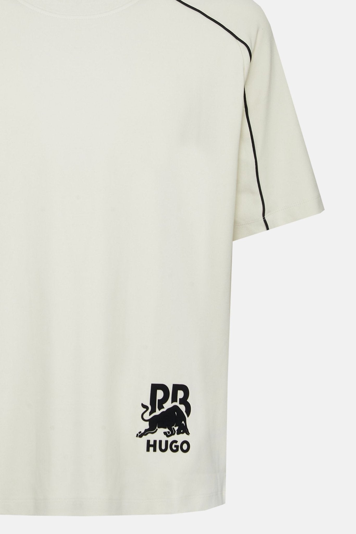 T-shirt Oversize HUGO x Red Bull Color Crema 9676 - De Matteo Uomo