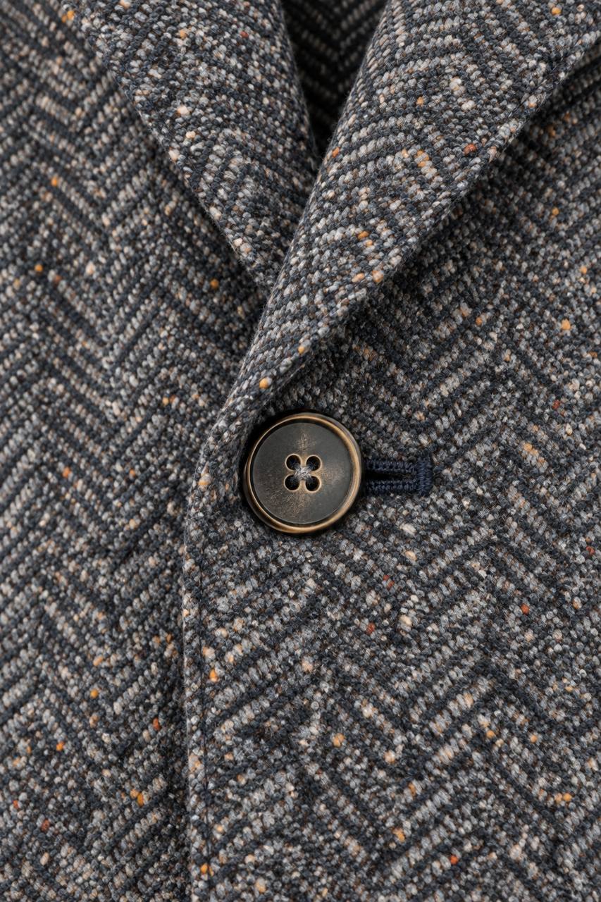 Giacca Uomo Monopetto in Maglia Sale e Pepe