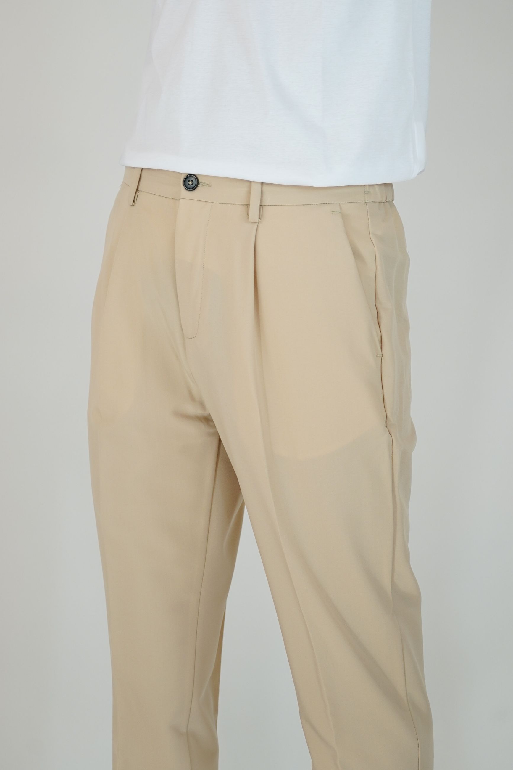Pantalone Jogging con Pence, Tasche America e Vita Elasticizzata