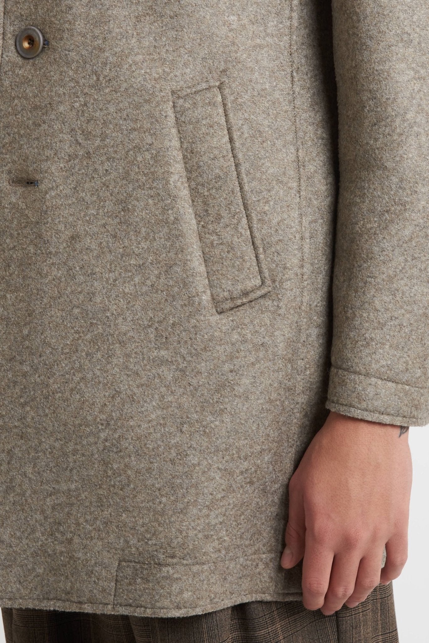 BOB Cappottino con pettorina e cappuccio removibile modello ANDY 153 TR - De Matteo Uomo