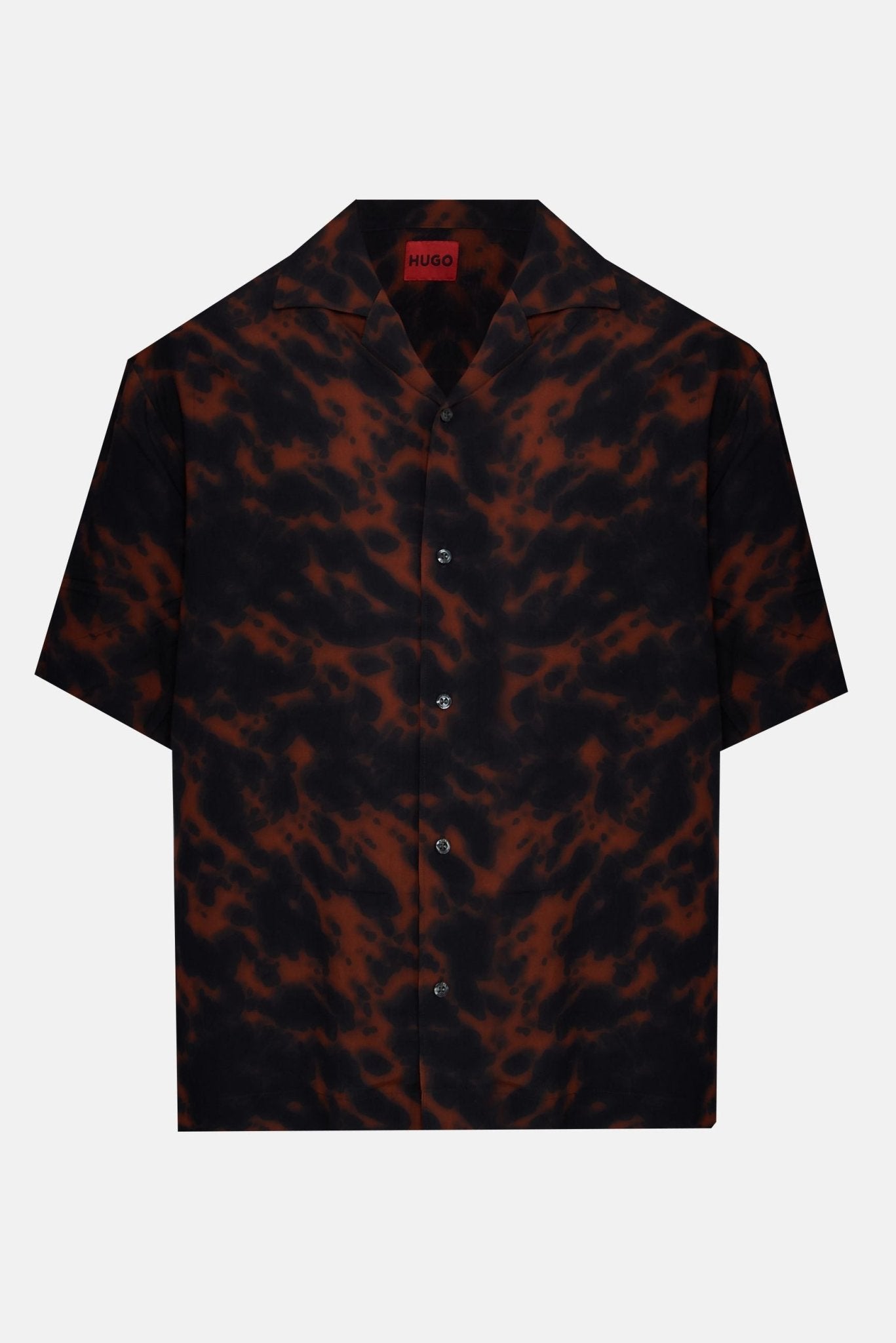 Camicia Mezza Manica Morbida con Collo Bowling 0596 - De Matteo Uomo
