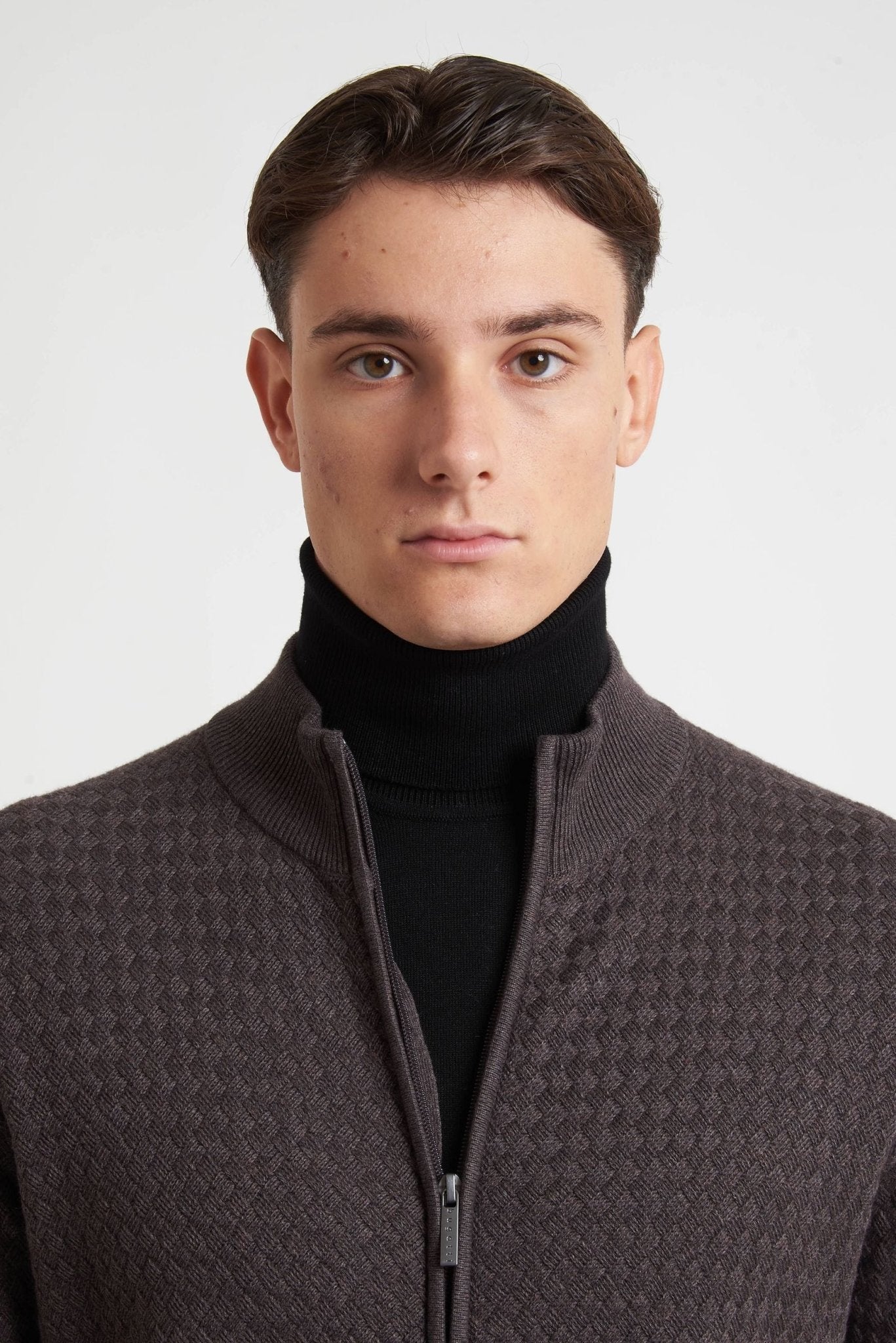 Cardigan BUGTTI con Fantasia nel Tessuto 85524D - De Matteo Uomo