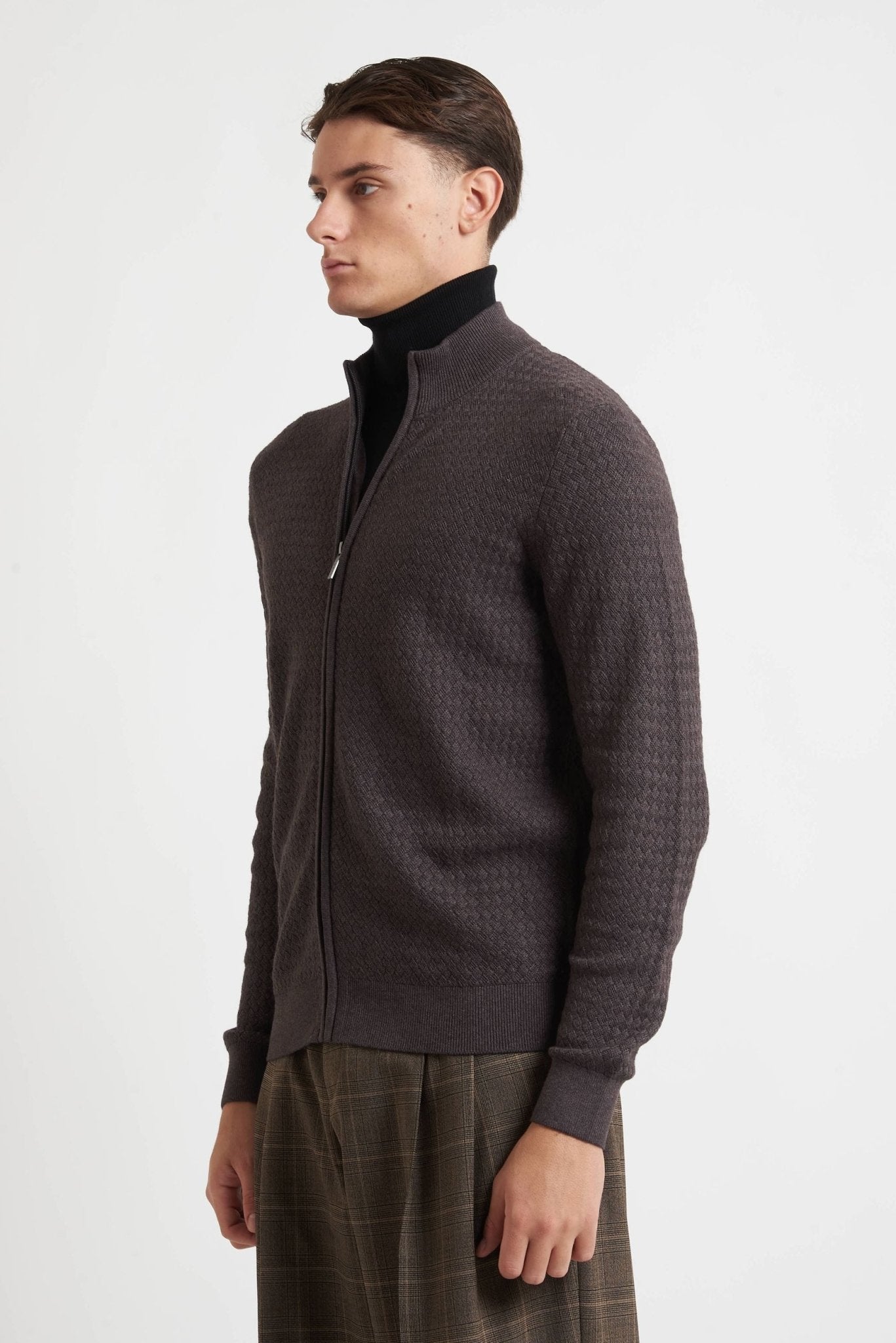 Cardigan BUGTTI con Fantasia nel Tessuto 85524D - De Matteo Uomo