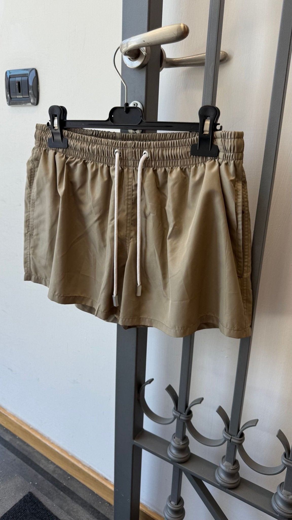 Costume a Pantaloncino con Elastico e Laccetto - De Matteo Uomo