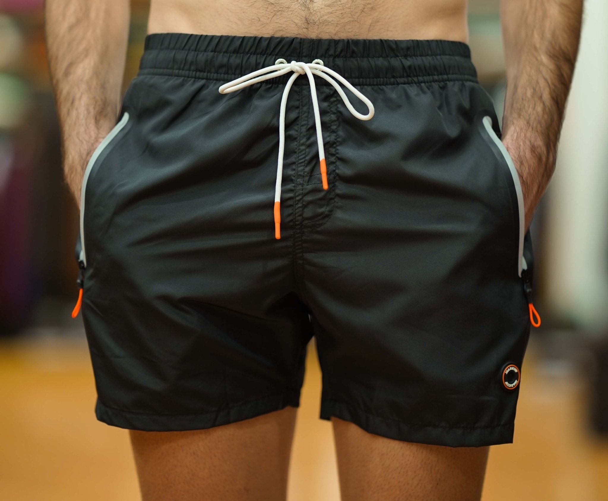 Costume a Pantaloncino con Tasche Termosaldate - De Matteo Uomo