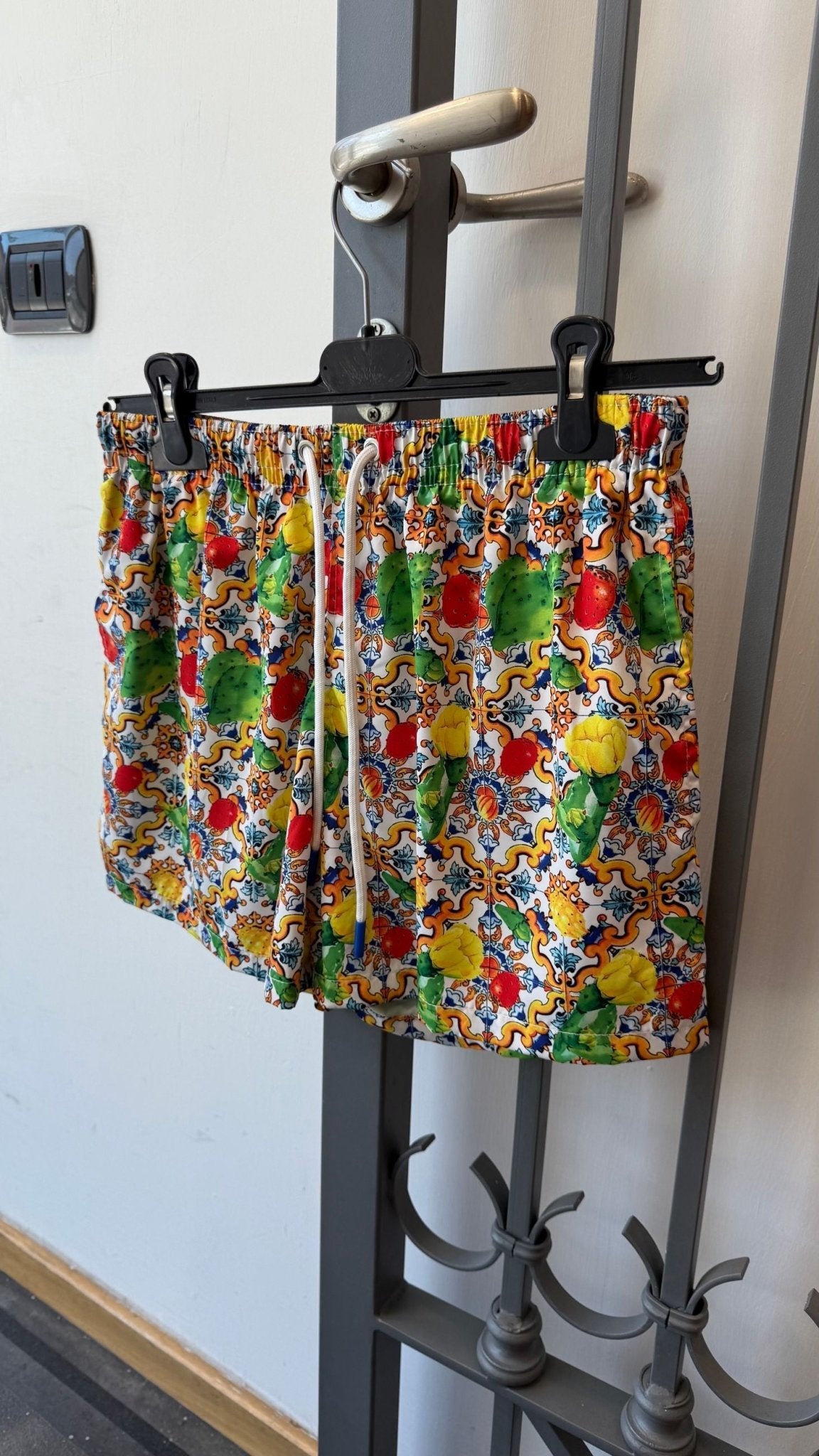 Costume da Uomo con Fantasia e Laccetto Regolatore - De Matteo Uomo