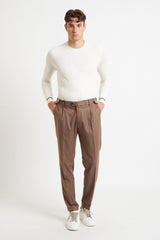 DESIGNER Pantalone Uomo con Pence MODELLO MIT2641
