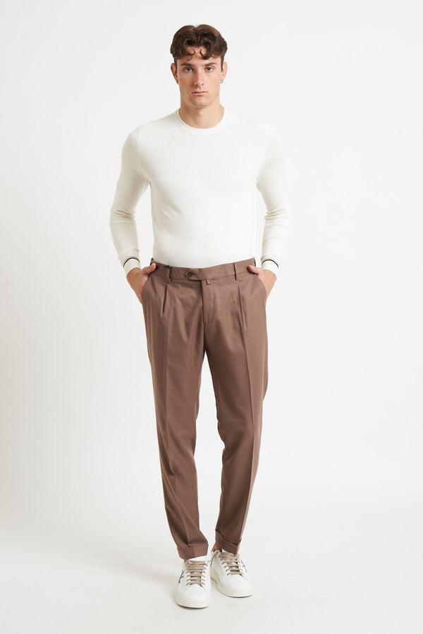 DESIGNER Pantalone Uomo con Pence MODELLO MIT2641