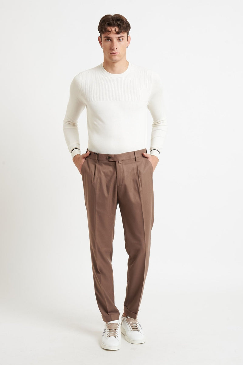 DESIGNER Pantalone Uomo con Pence MODELLO MIT2641