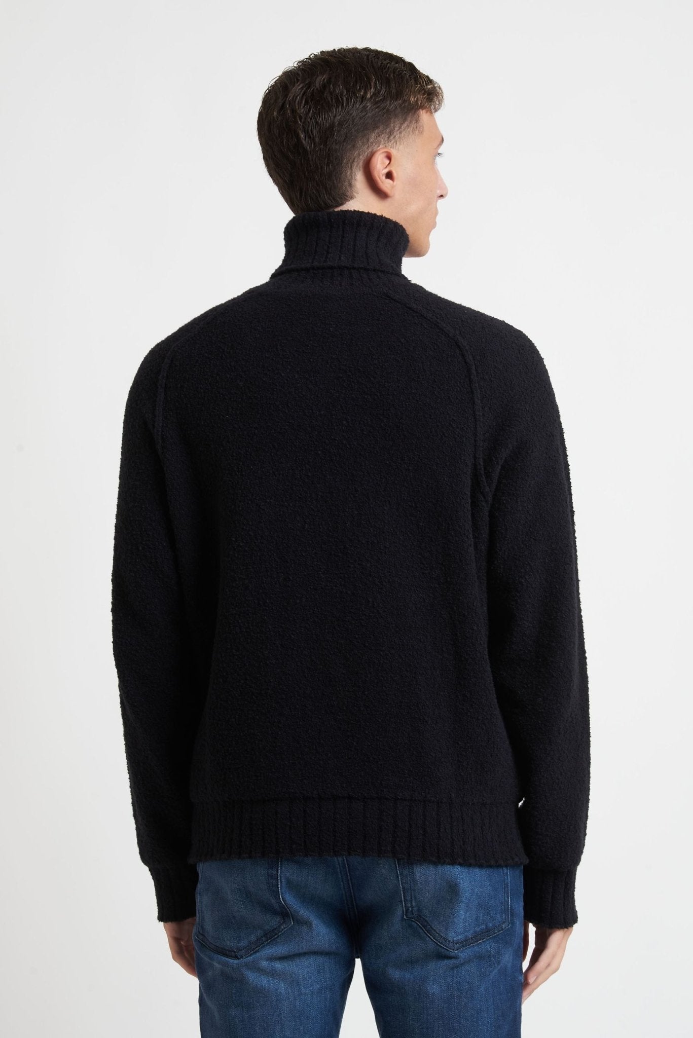 Dolcevita HUGO tessuto bouclè modello 6996 - De Matteo Uomo