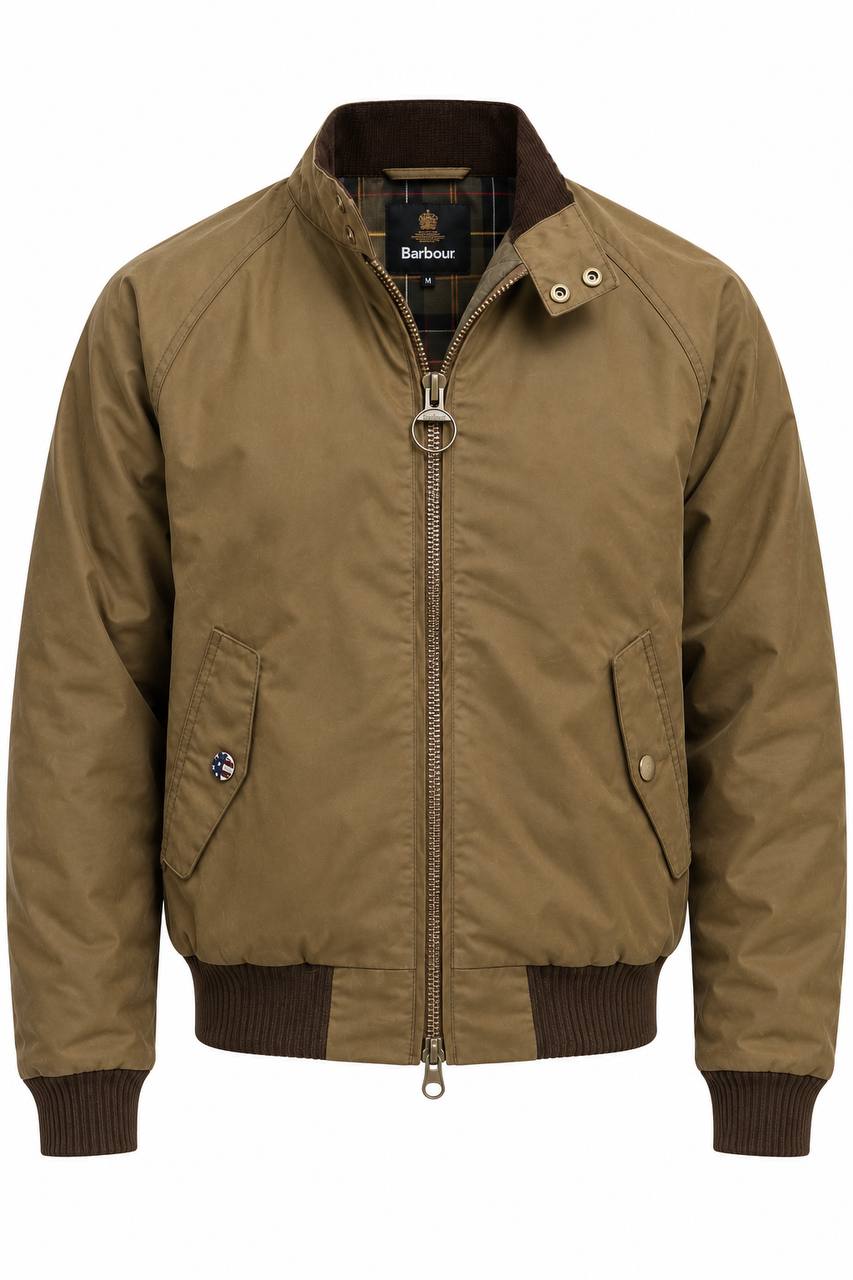 Giubbino Uomo Bomber in Cotone Cerato - De Matteo Uomo