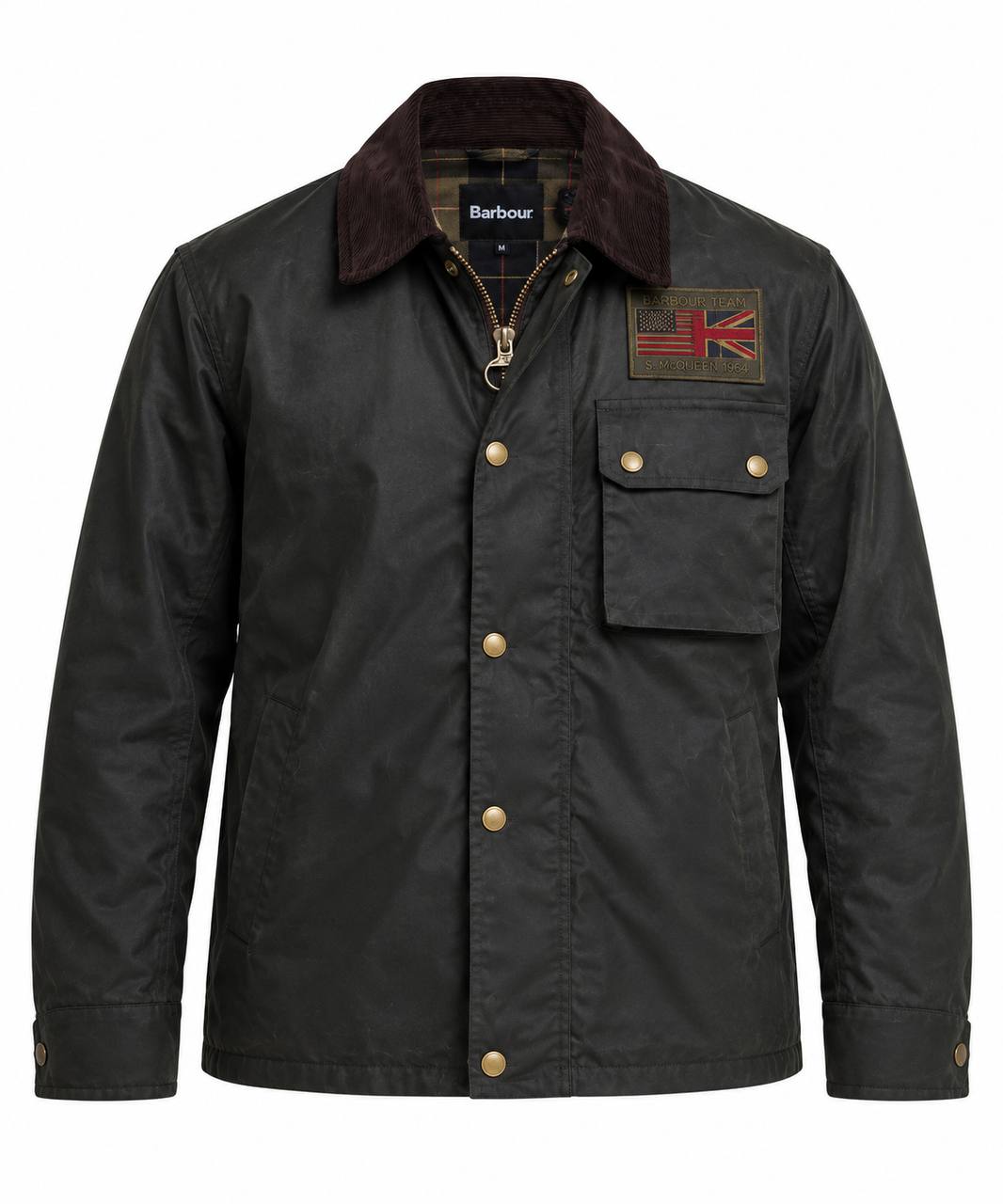 Giubbino Uomo Steve McQueen in Cotone Cerato - De Matteo Uomo