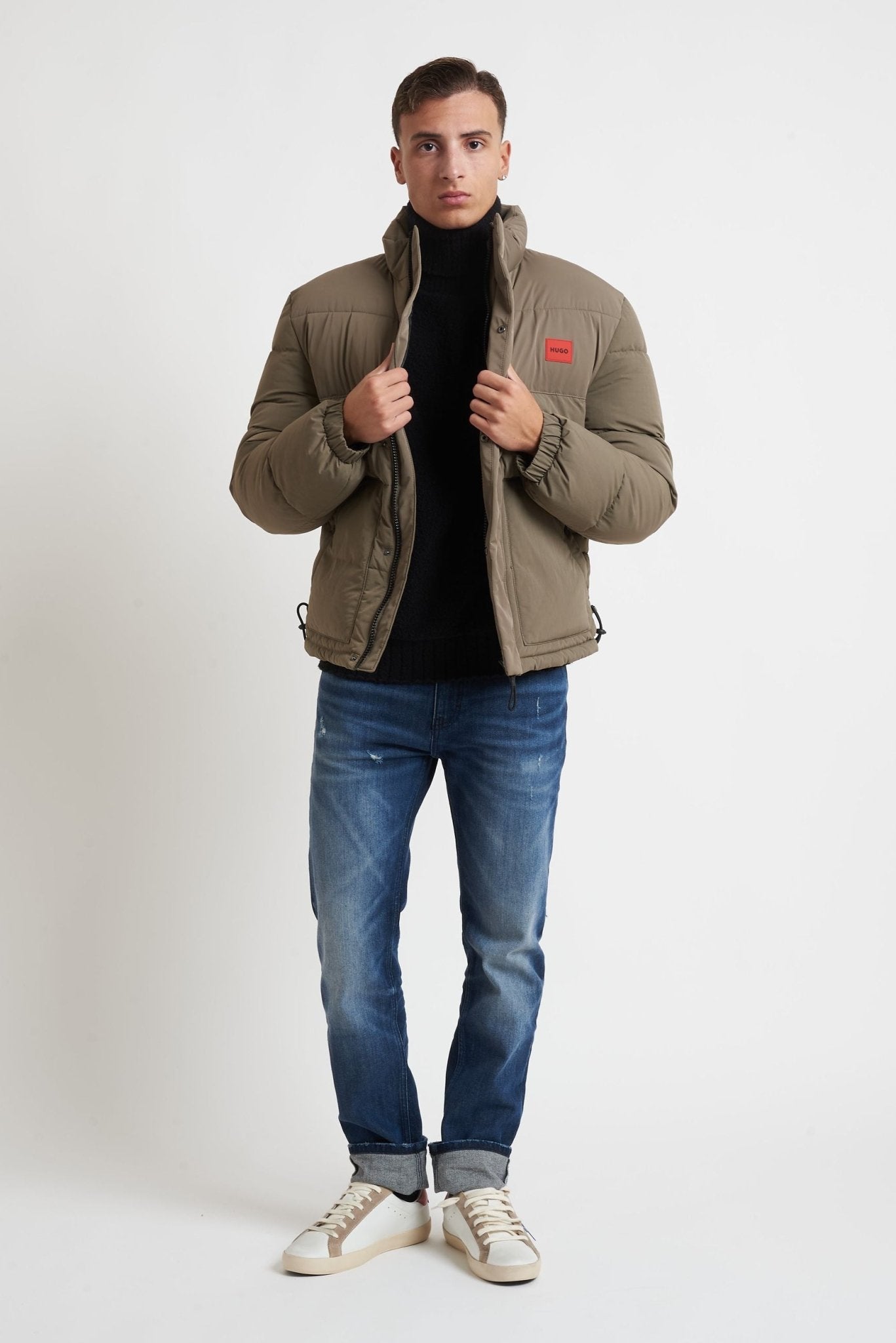 HUGO Giubbino con cerniera e bottoni modello 7887 - De Matteo Uomo