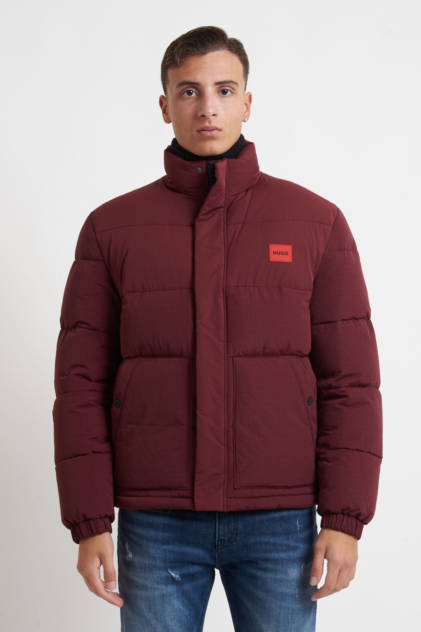 HUGO Giubbino con cerniera e bottoni modello 7887 - De Matteo Uomo