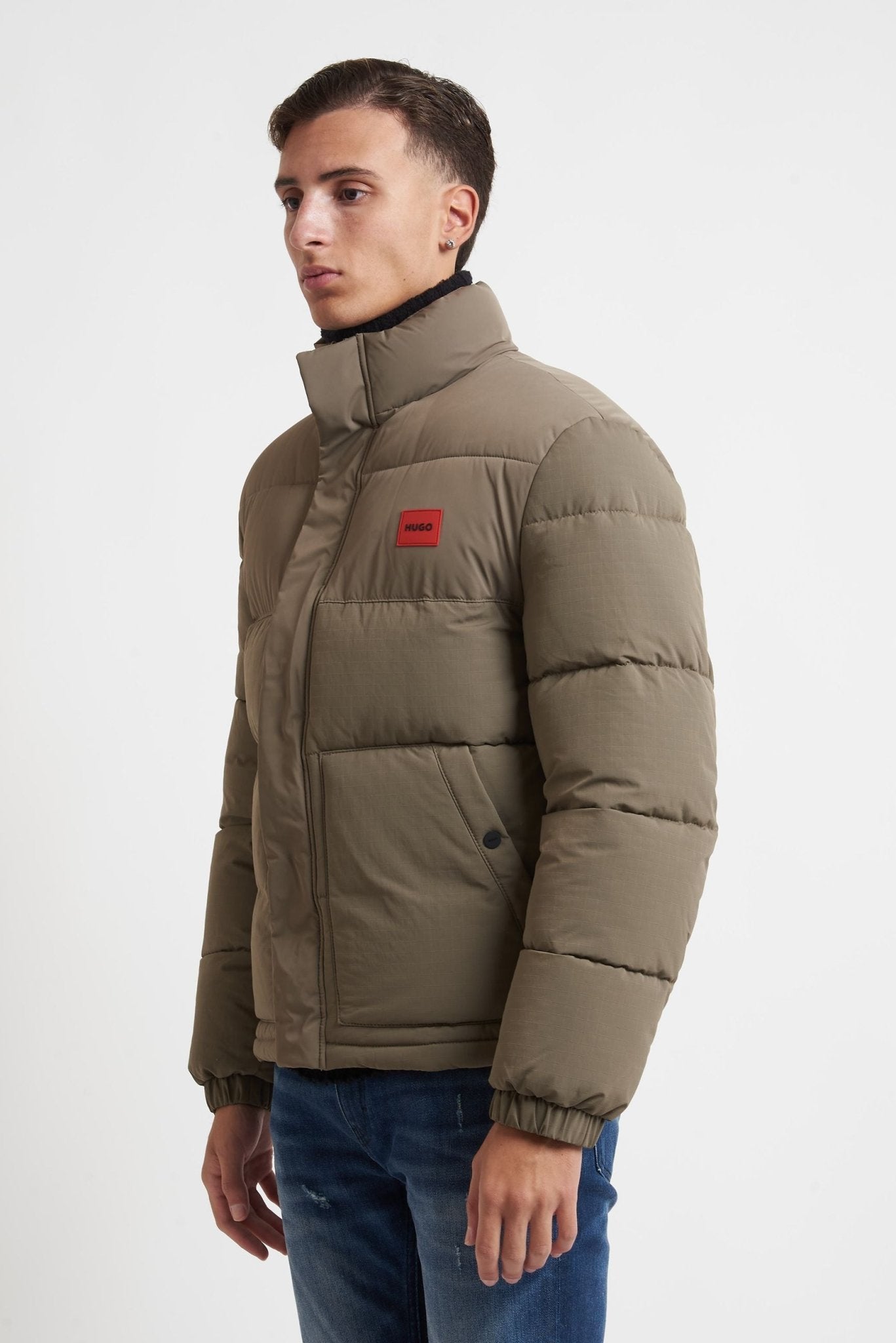 HUGO Giubbino con cerniera e bottoni modello 7887 - De Matteo Uomo