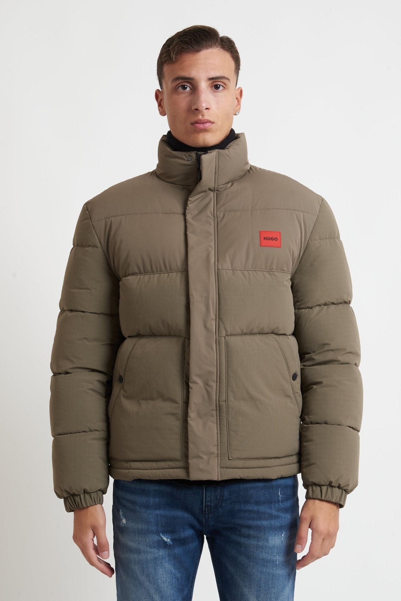 HUGO Giubbino con cerniera e bottoni modello 7887 - De Matteo Uomo