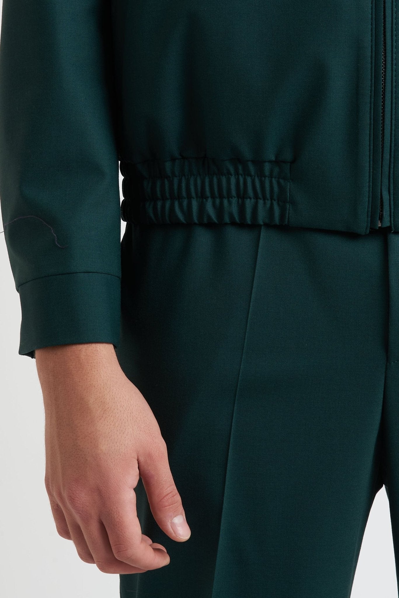 HUGO Uomo Overshirt con Collo Camicia e Chiusura a Cerniera MODELLO 7333 - De Matteo Uomo